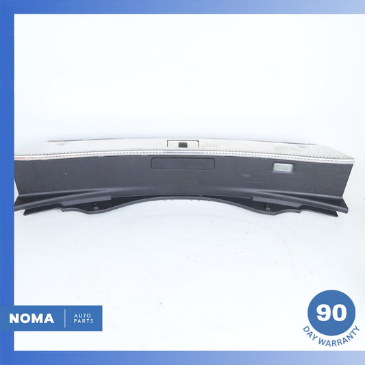 11-17 Audi D4 A8 A8L Rear Trunk Loading Sill Scuff Trim Cover 4H0863471 OEM - photo 1