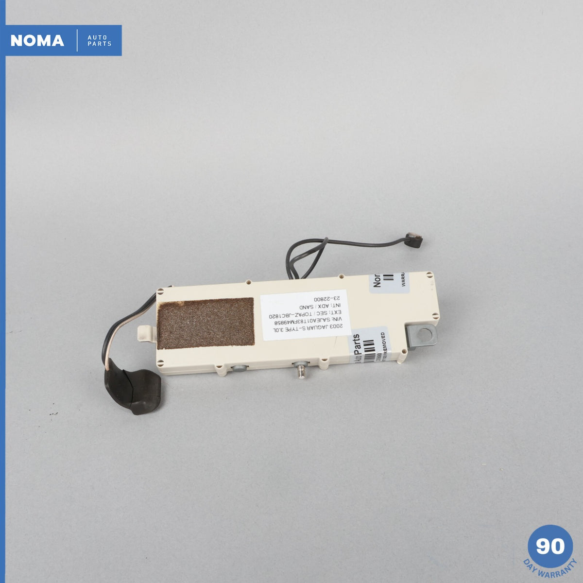 03-08 Jaguar S-Type R X202 AM FM Radio Antenna Amplifier 2R8318C847BC OEM - photo 6