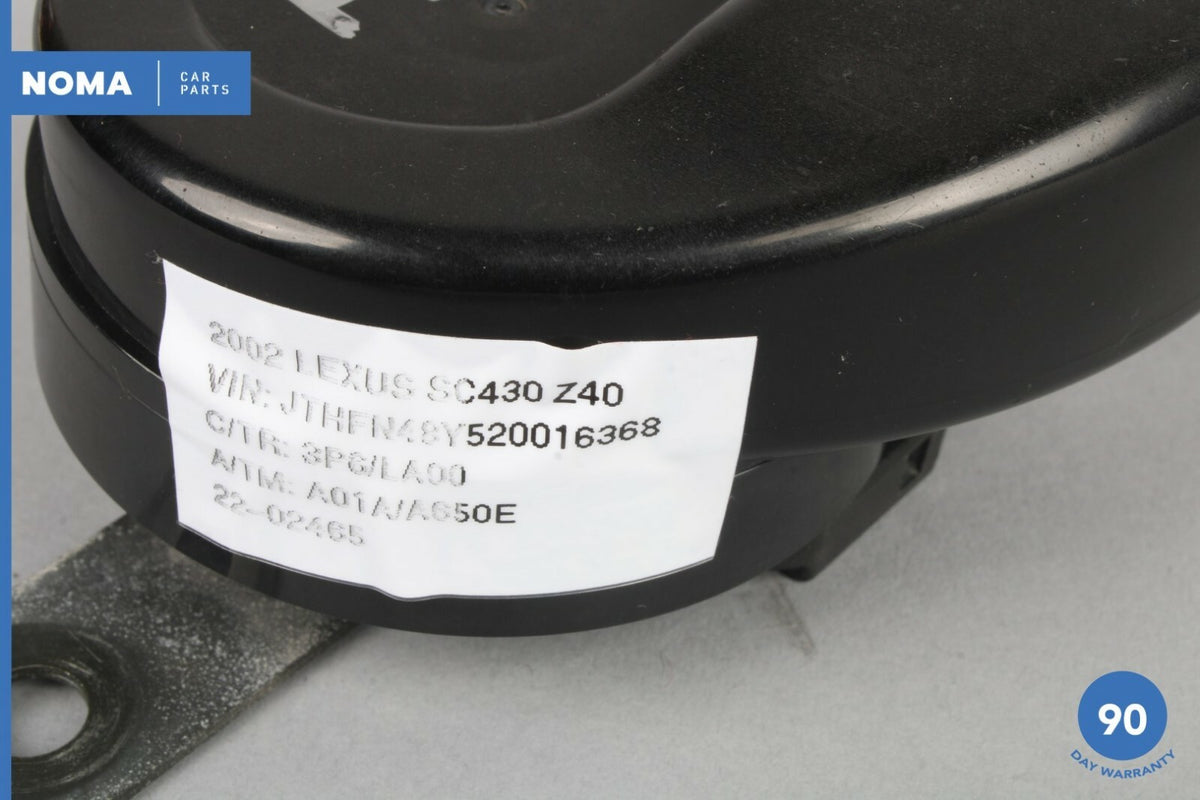 02-10 Lexus Z40 SC430 Front Right Passenger Side High Tone Signal Alarm Horn OEM - photo 7