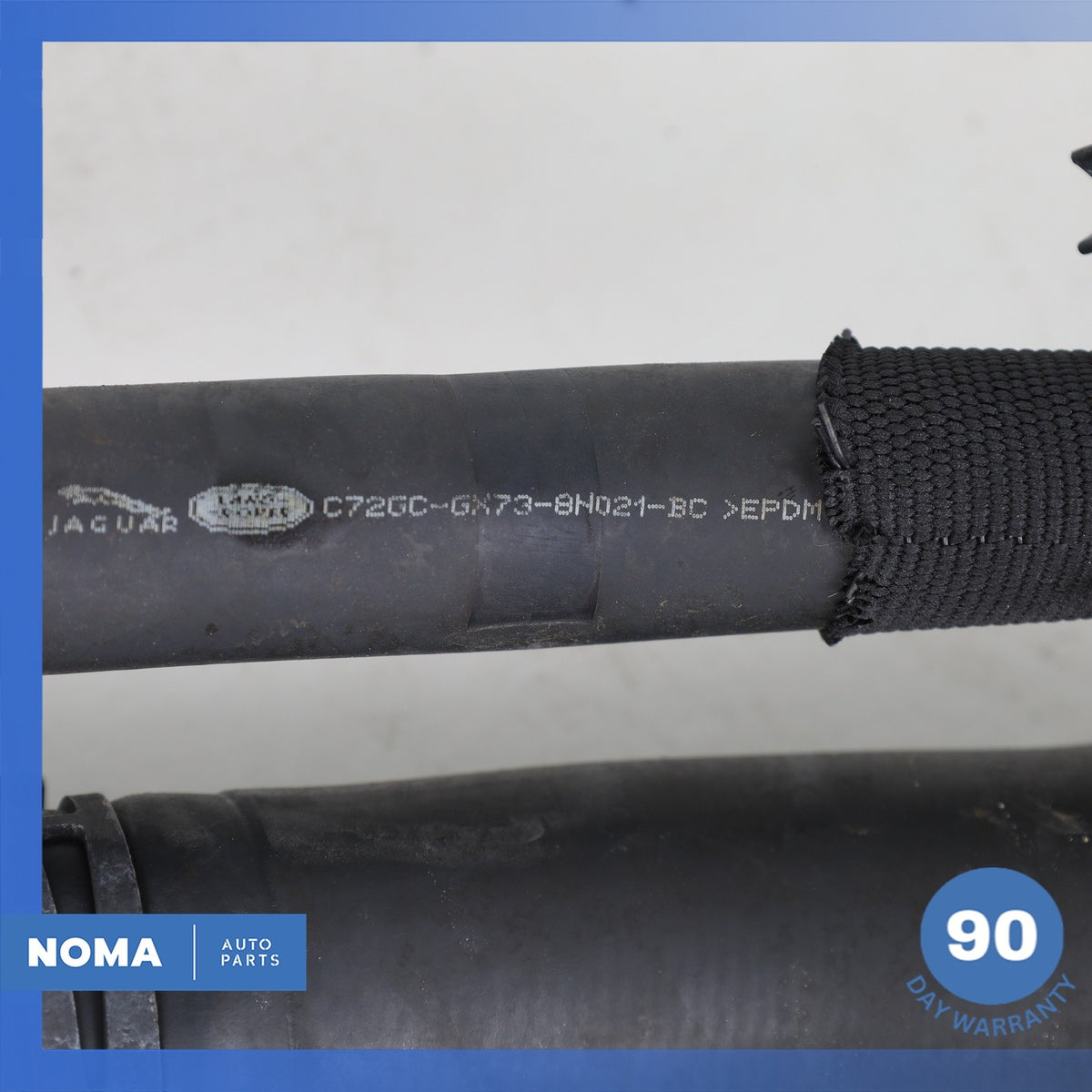 Jaguar X760 XE 2.0L Engine Motor Radiator Coolant Hose Tube CW938A582AB OEM - photo 8