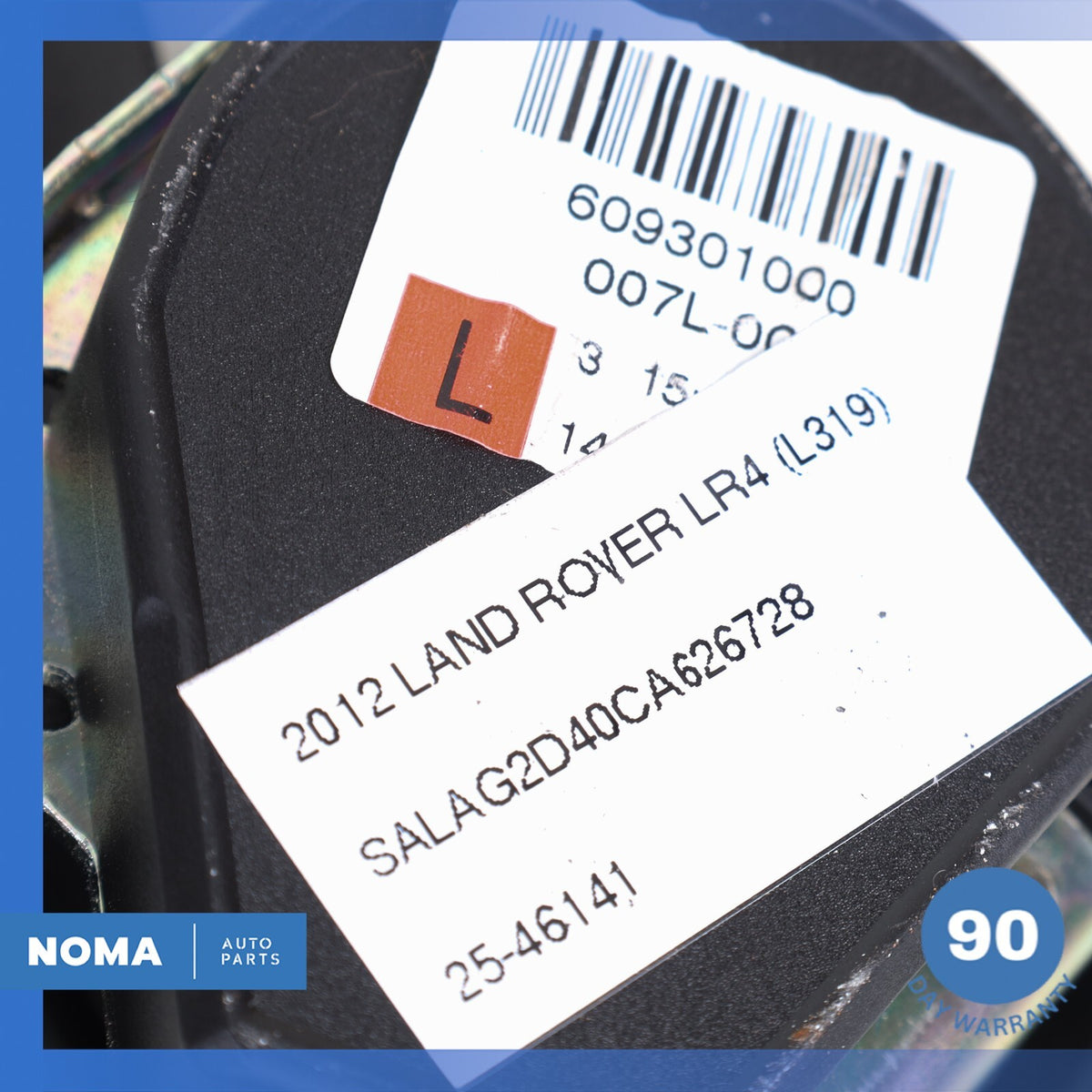 08-16 Land Rover L319 L320 LR4 Front Left Driver Side Seat Belt 8H22F61295AC OEM - photo 19