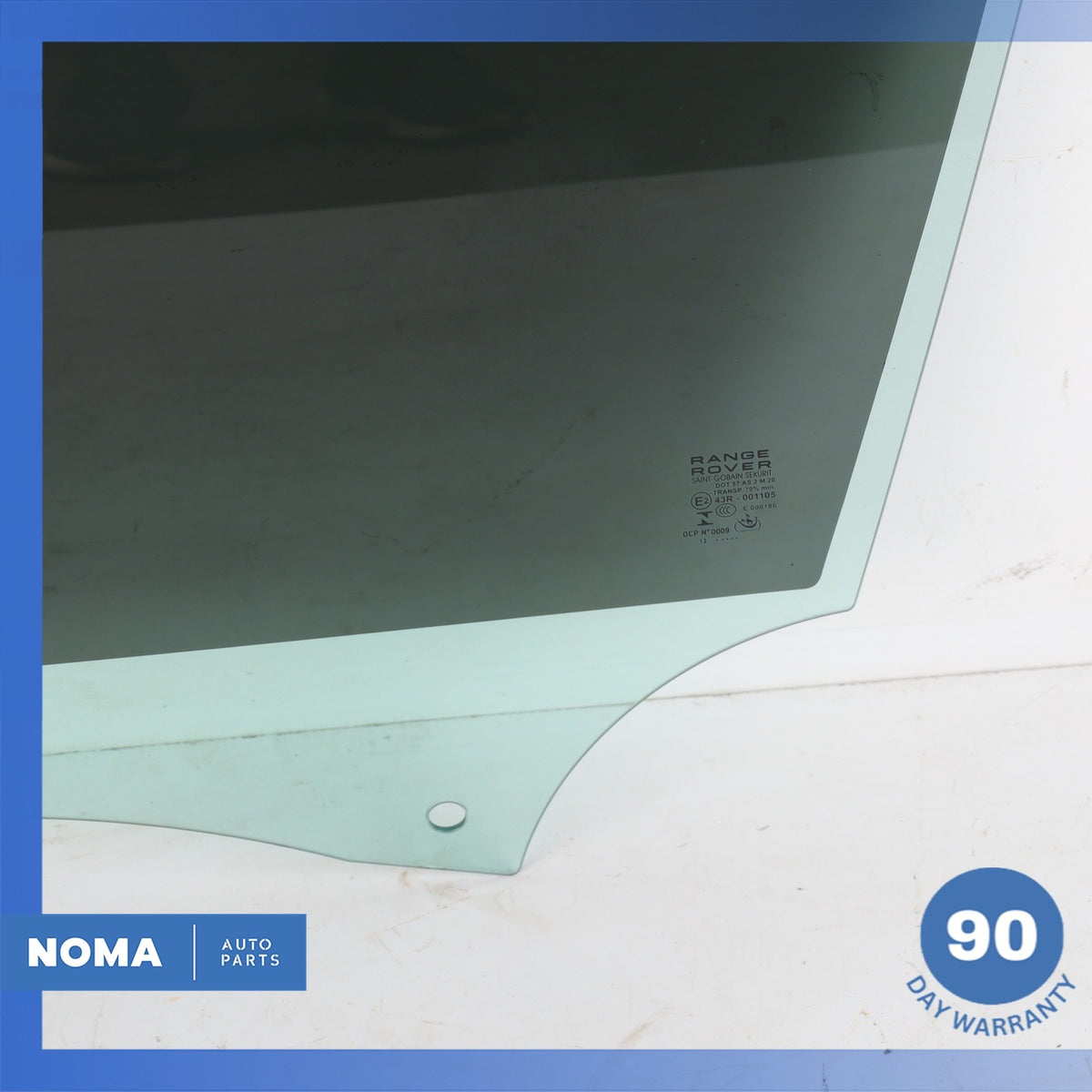12-19 Range Rover Evoque L538 4DR Front Left Driver Side Door Window Glass OEM - photo 7