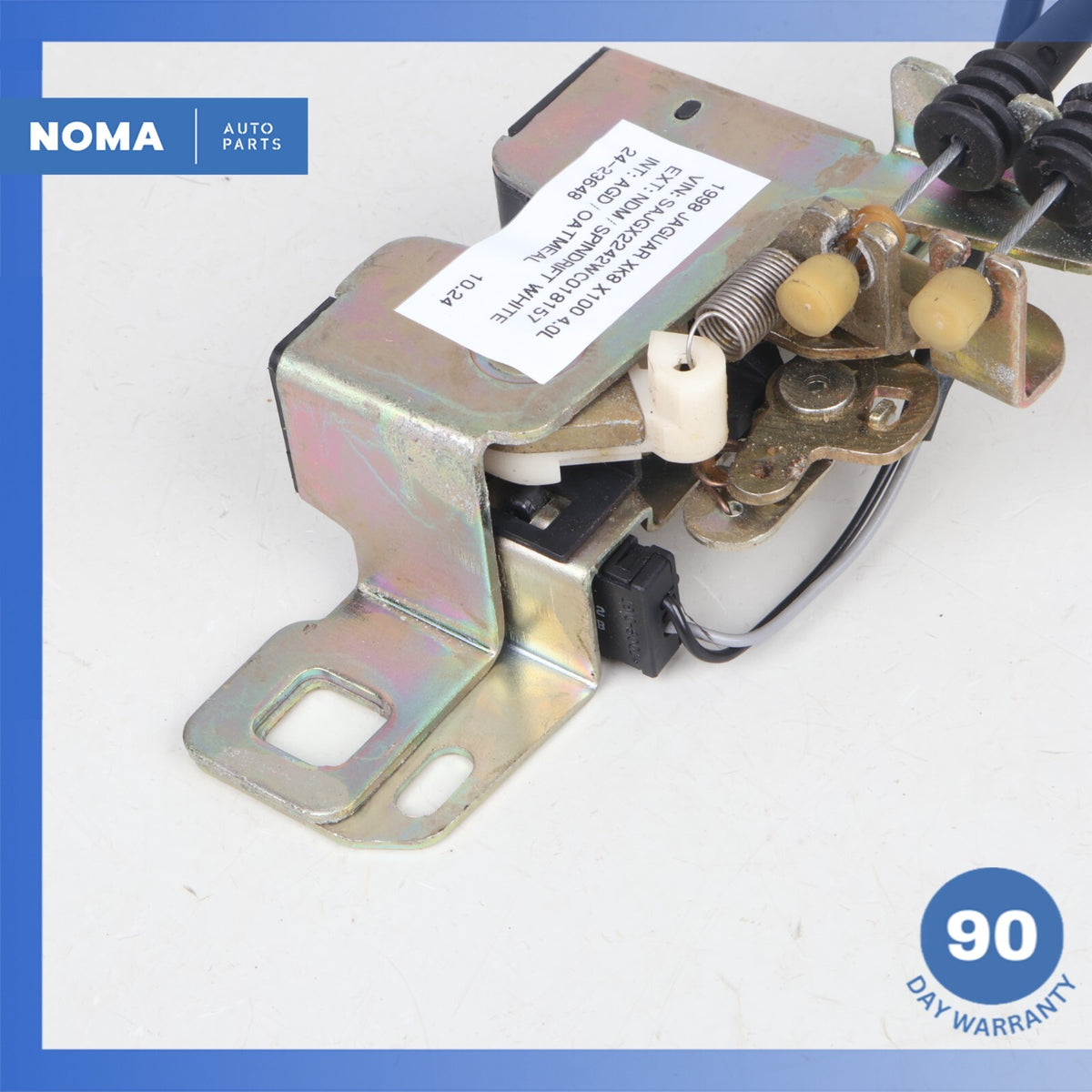97-02 Jaguar X100 XK8 XKR Trunk Boot Latch Lock Mechanism w/ Cable GJE3500AA OEM - photo 9