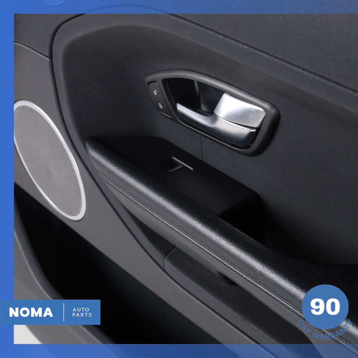 12-19 Range Rover Evoque L538 4DR Front Right Door Trim Panel Assembly Black OEM - photo 7