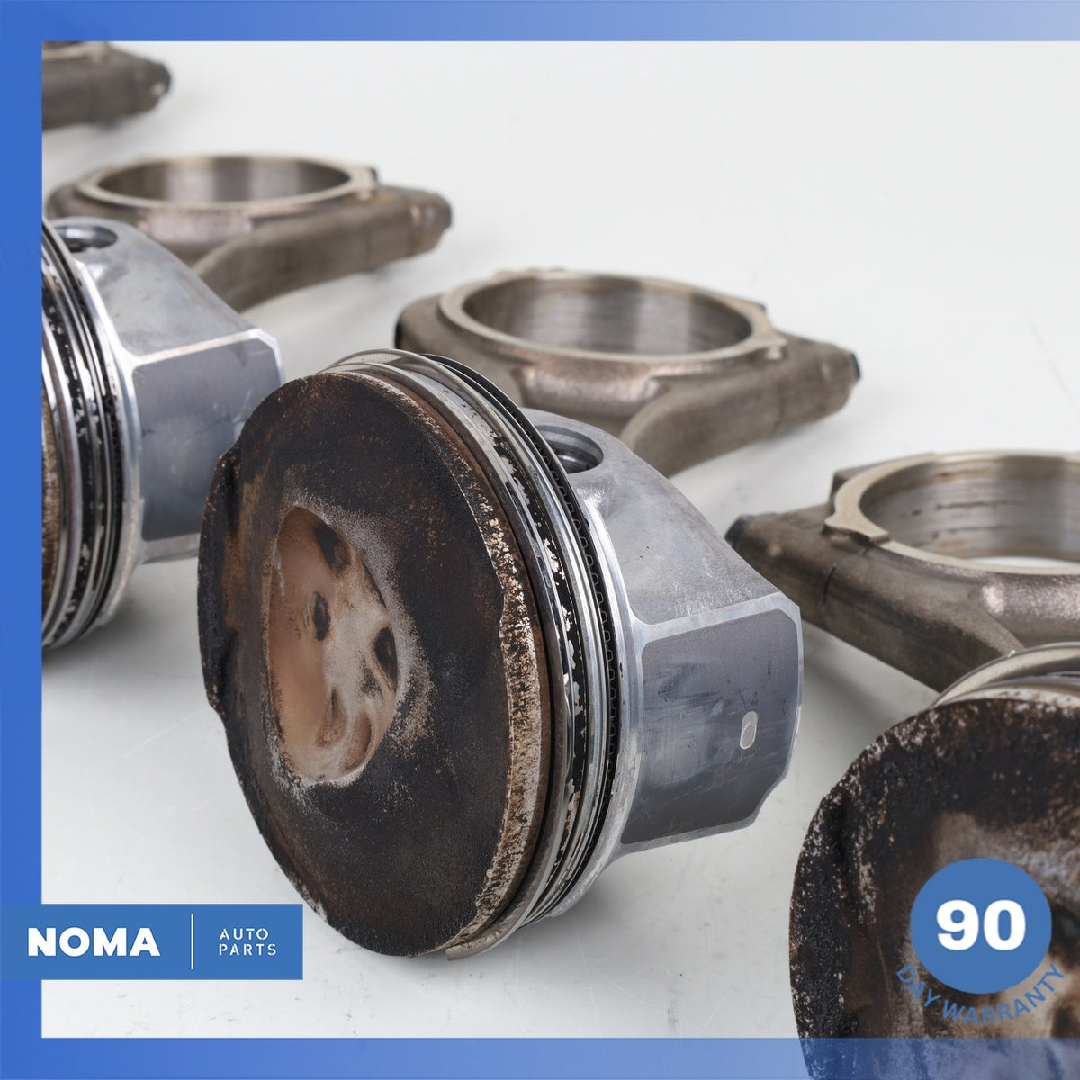 13-21 Range Rover Sport L494 3.0L AJ126S Engine Piston Connecting Rod Set OEM - photo 10