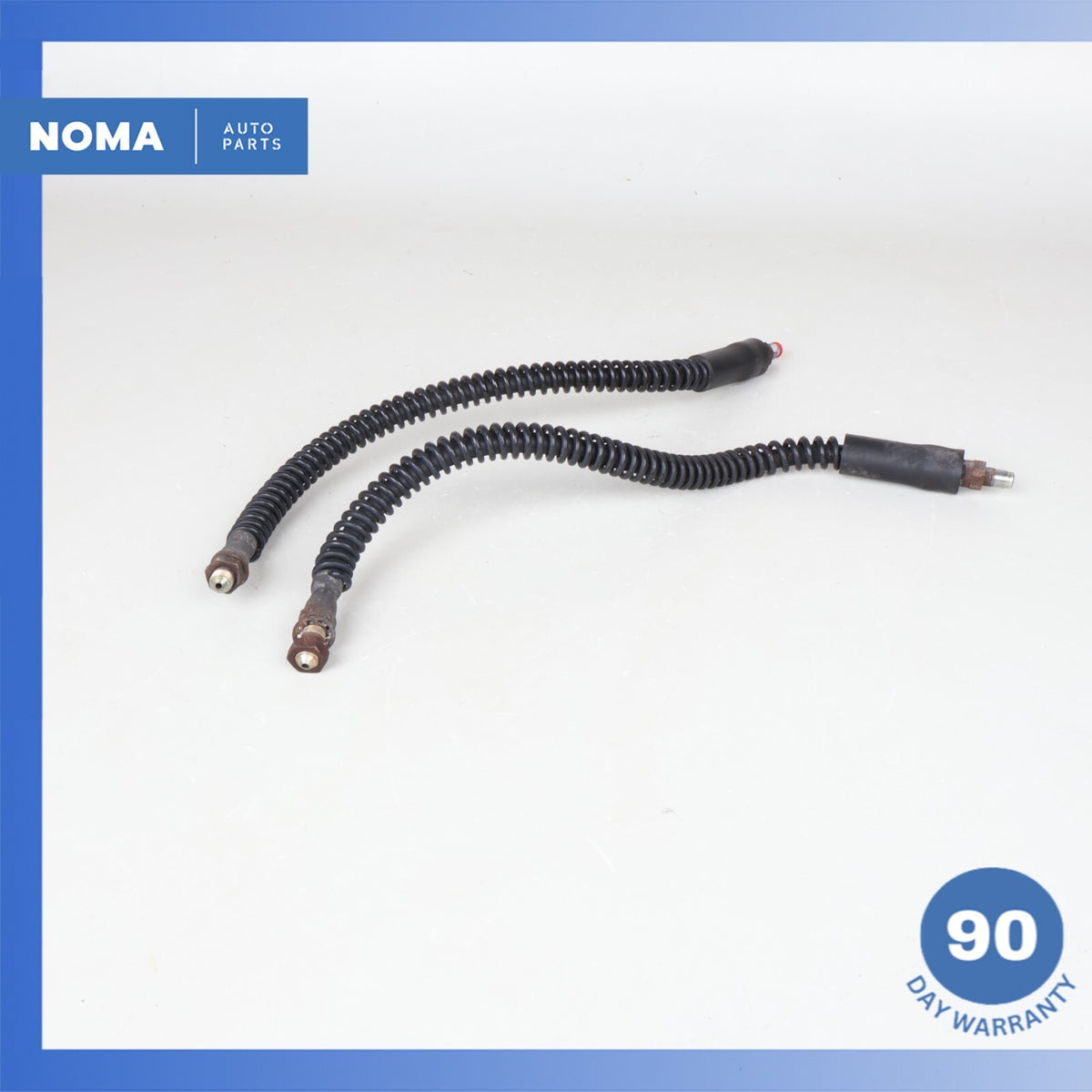 98-06 Jaguar X100 XK8 Front Left & Right Side Flexible Brake Line Set of 2 OEM - photo 6
