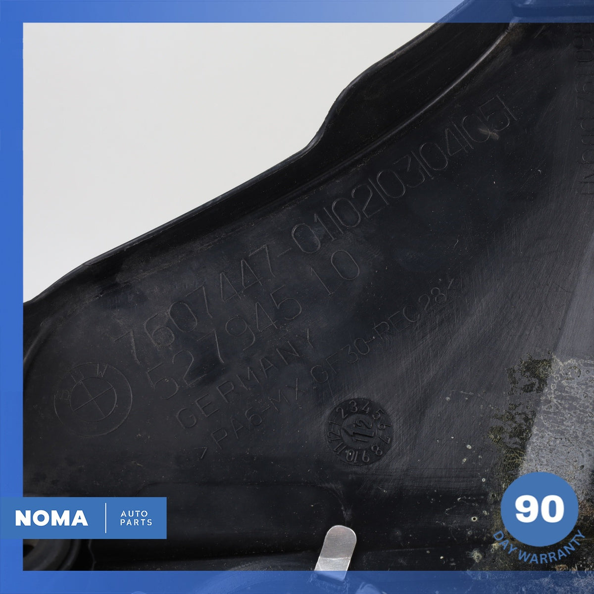 10-19 BMW F07 535i X5 N55 Engine Motor Upper Cover Panel Trim 11127607447 OEM - photo 13
