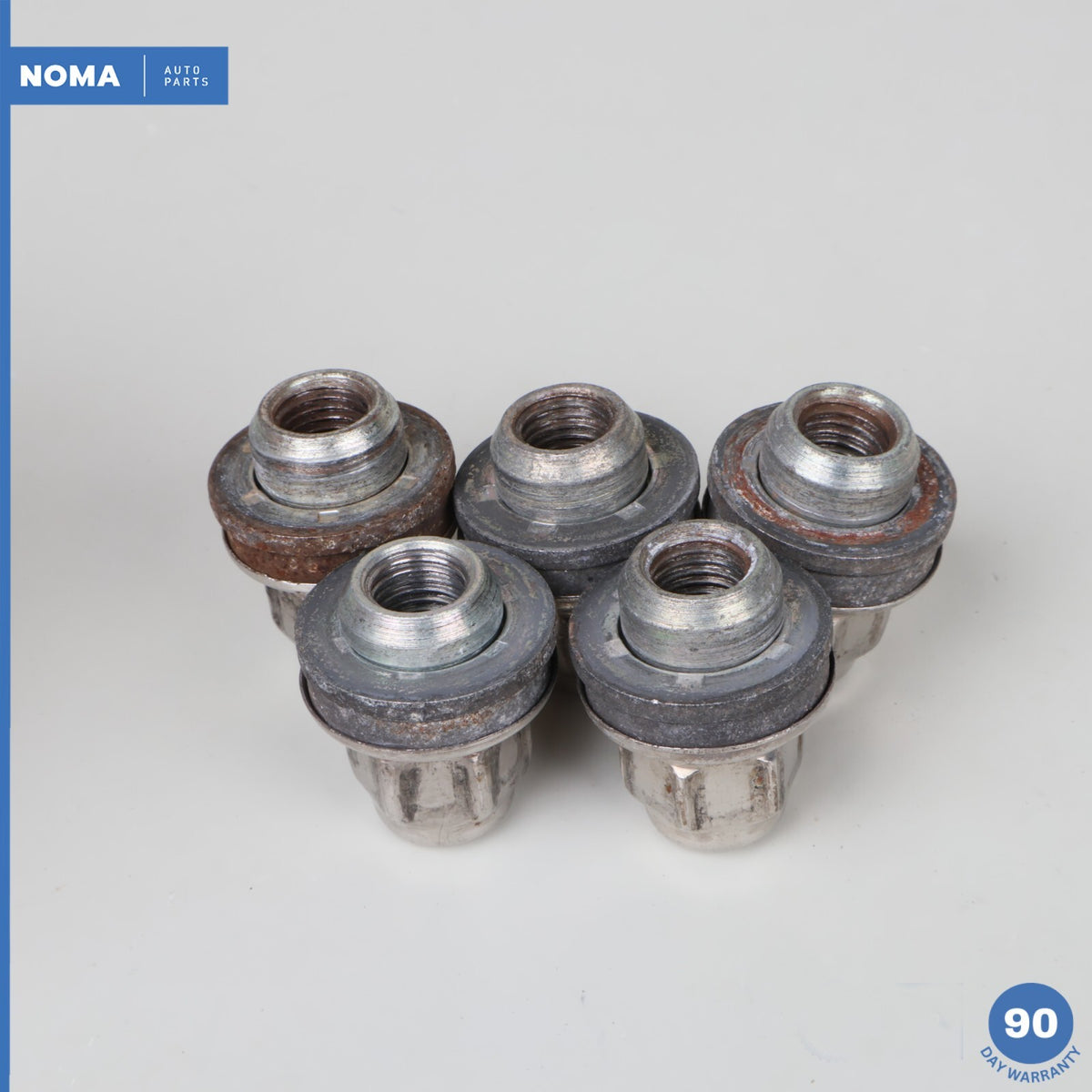 00-08 Jaguar S-Type X200 X202 X204 Wheel Lug Nuts Bolts Set of 5 1X431012AA OEM - photo 5