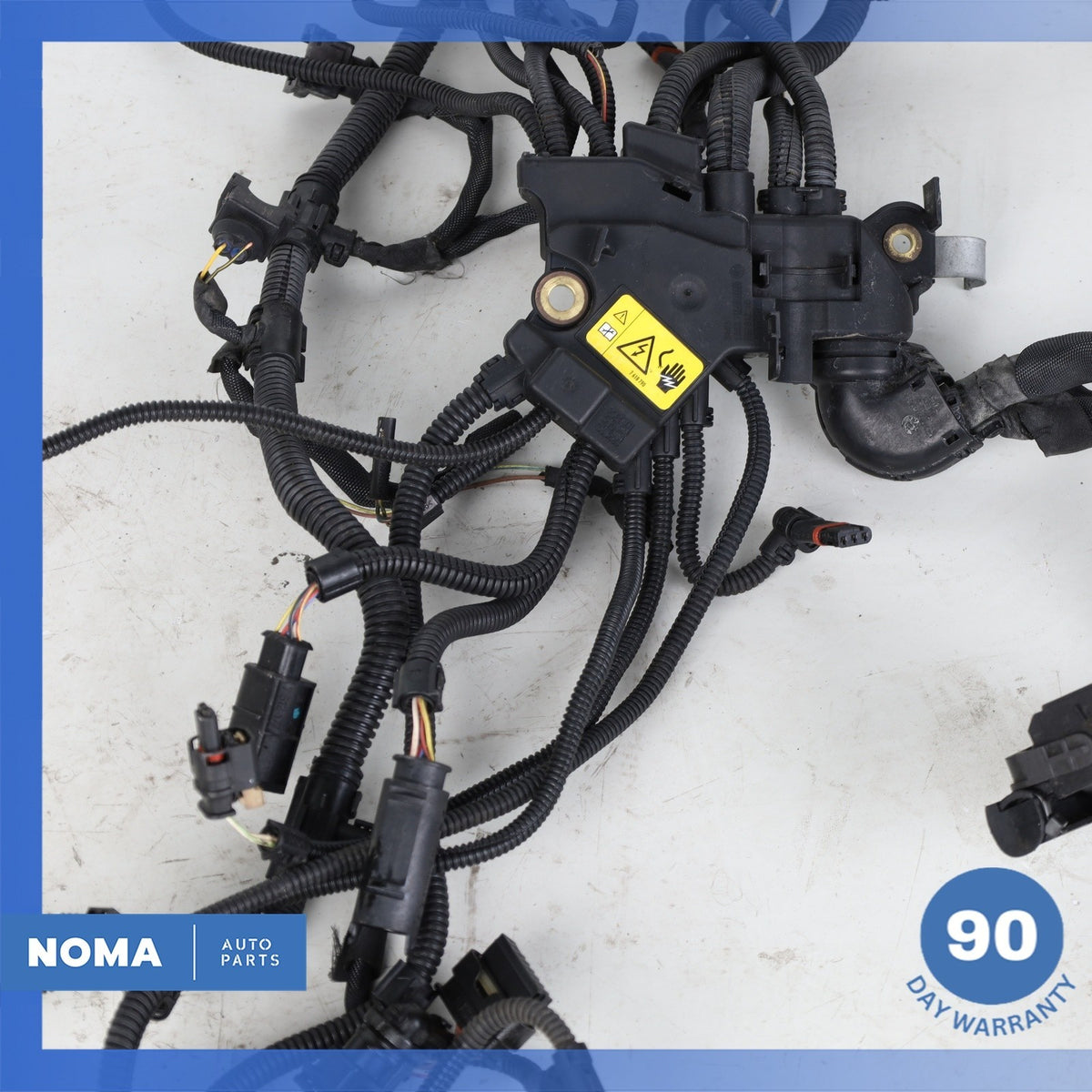 12-17 BMW F02 750i 650i N63 Engine Motor Wire Wiring Harness Set 12518605838 OEM - photo 15
