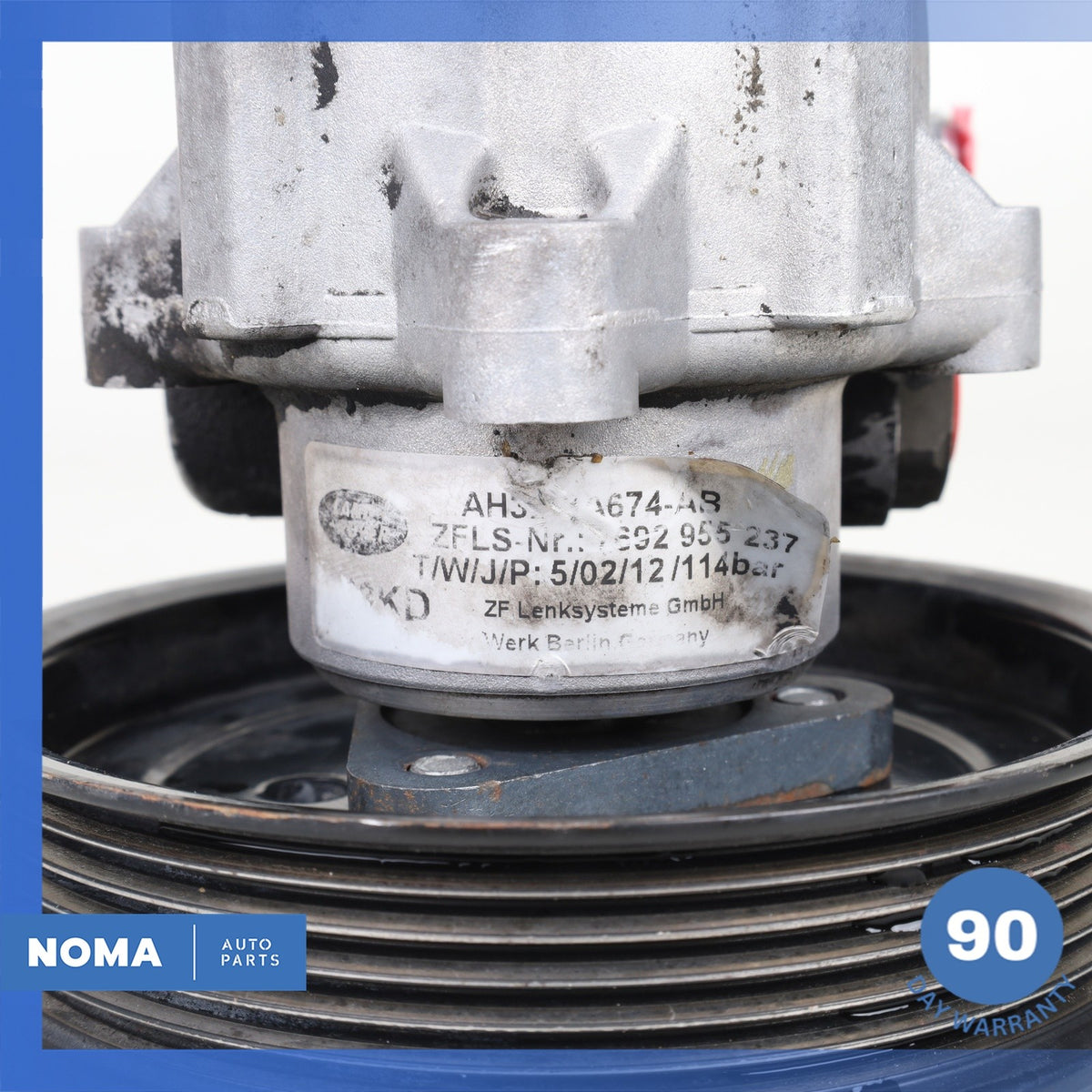 10-16 Range Rover Sport L320 P/S PS Power Steering Pump Unit AH323A674AB OEM - photo 8