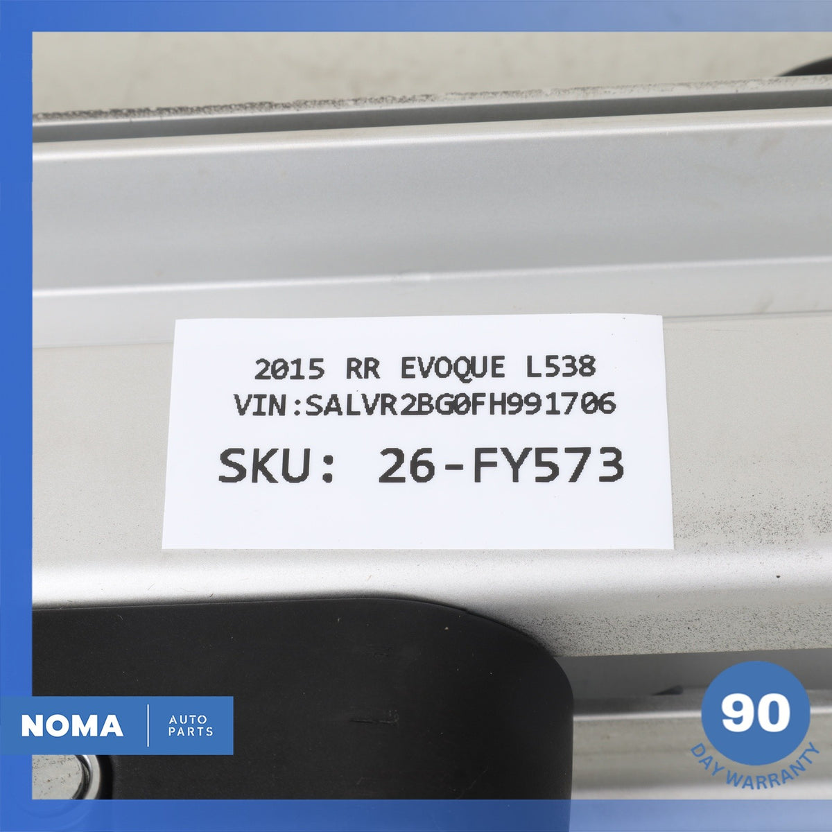 12-19 Land Rover Range Rover Evoque L538 Rear Trunk Cargo Sliding Rail Set OEM - photo 12