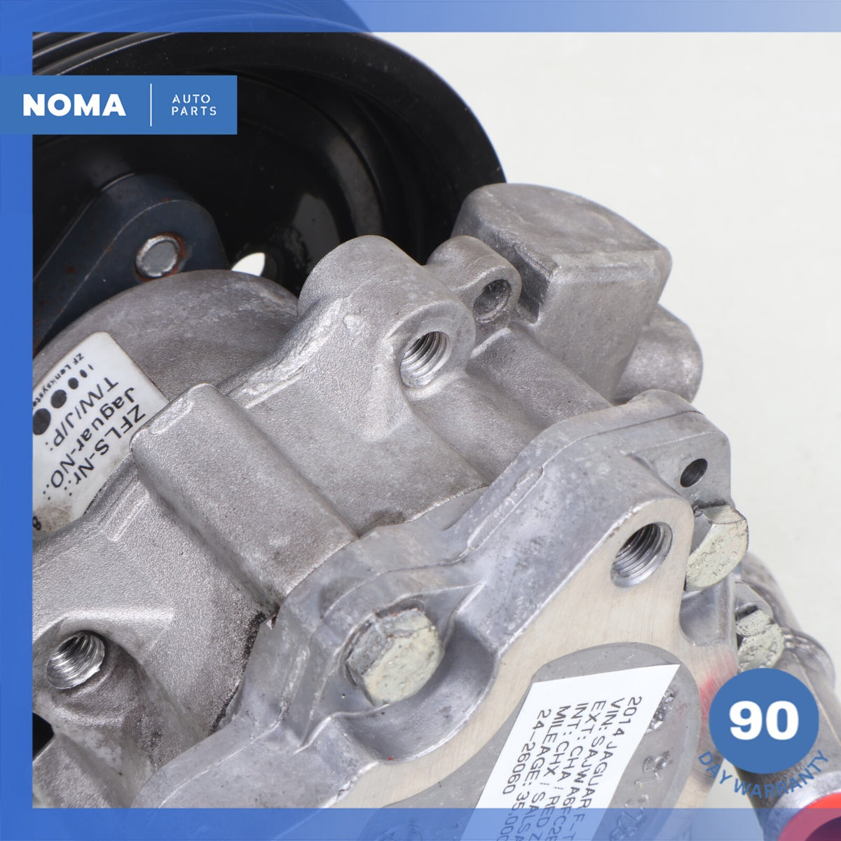 10-19 Jaguar X152 F-Type 3.0L 5.0L Power Steering Pump Assembly 8W833A674AB OEM - photo 8