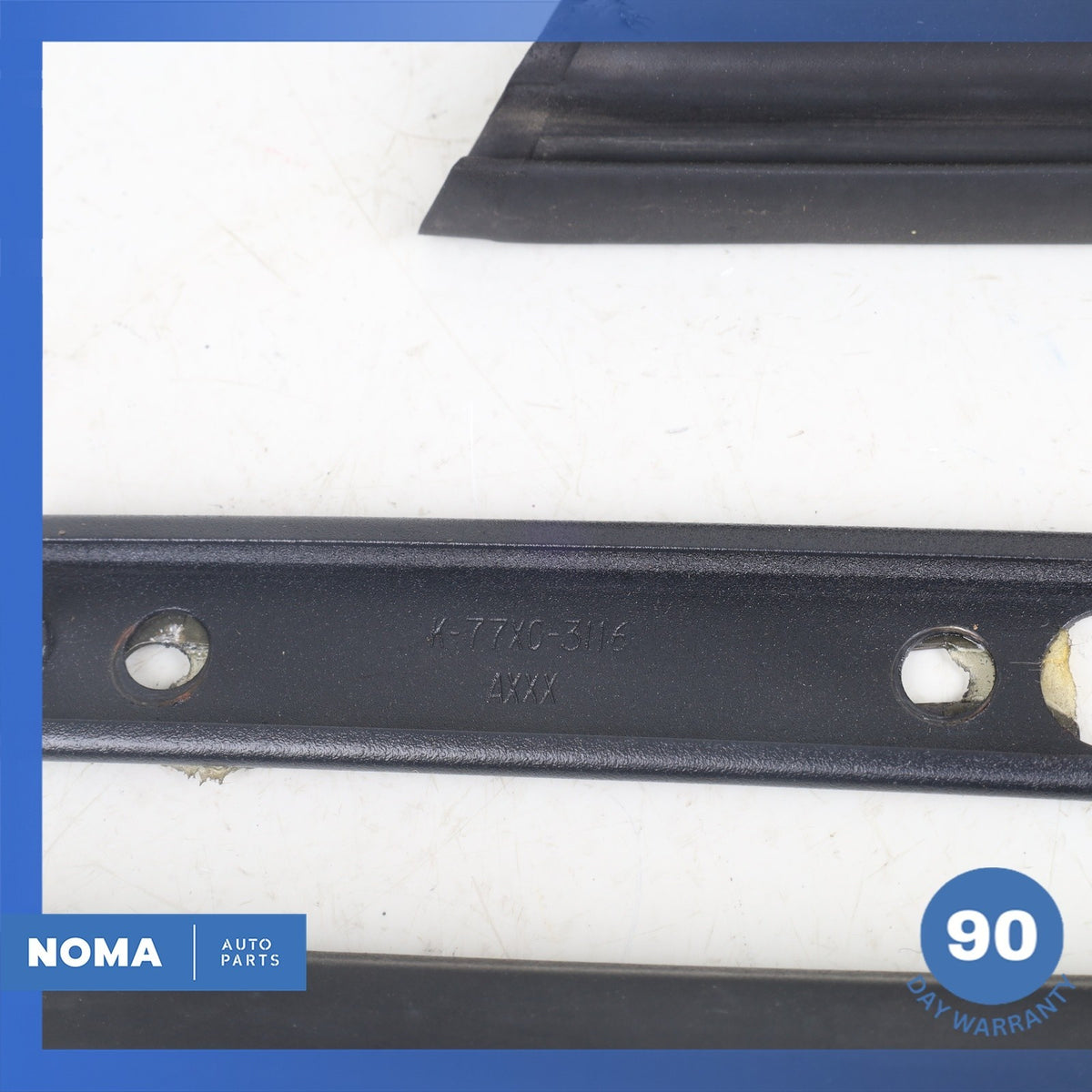 96-02 BMW E36 Z3 Convertible Top Roof Left Side Molding Rubber Seal Set OEM - photo 8