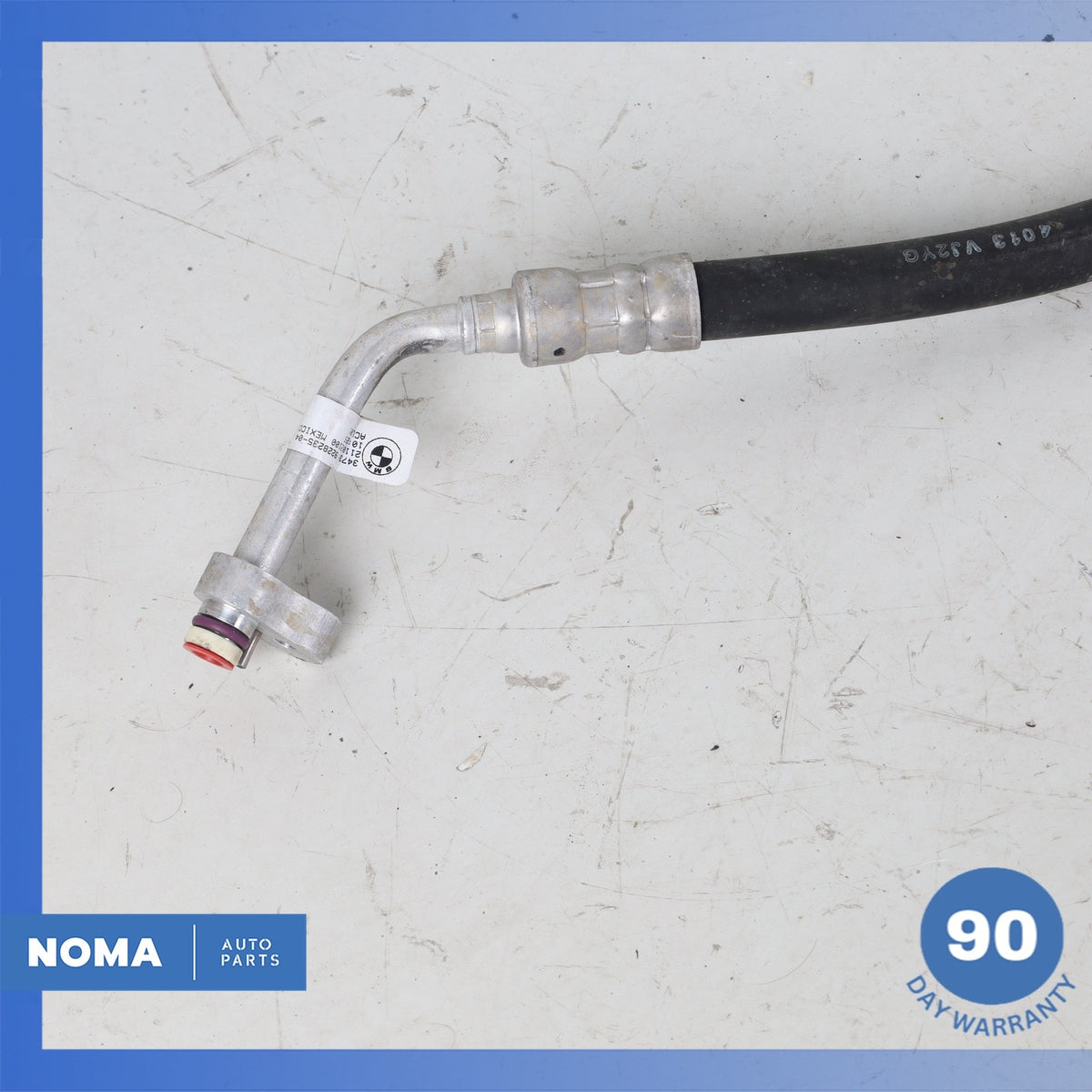 BMW F25 X3 A/C AC Air Conditioning Hose Line 9228235 OEM - photo 4
