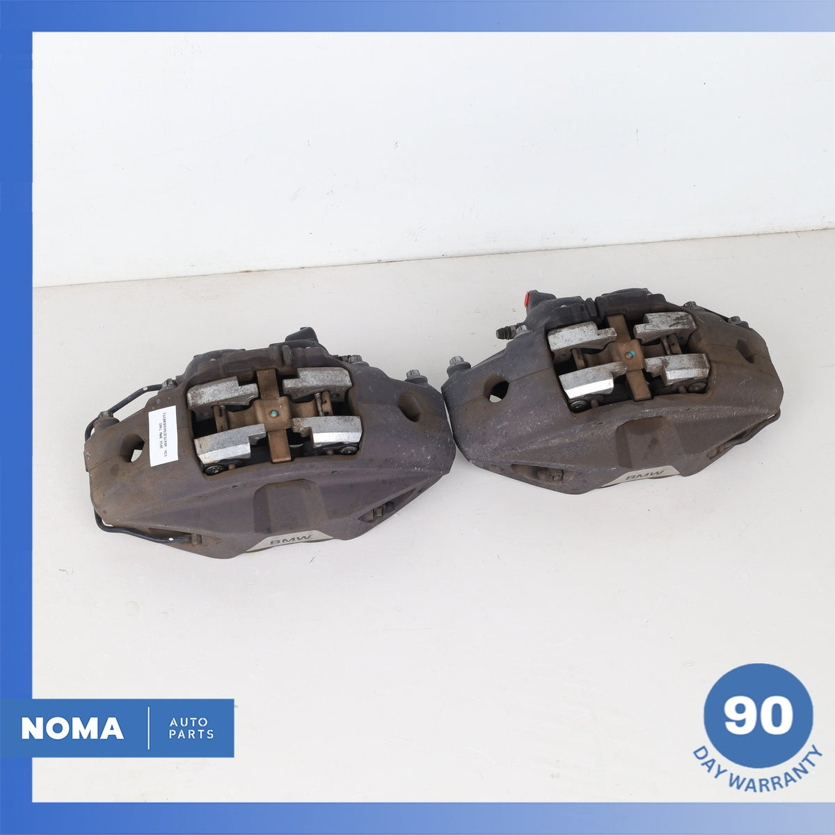 16-24 BMW G12 740i 840i 640i 540i Front Left & Right Brake Caliper Set OEM 76k - photo 2