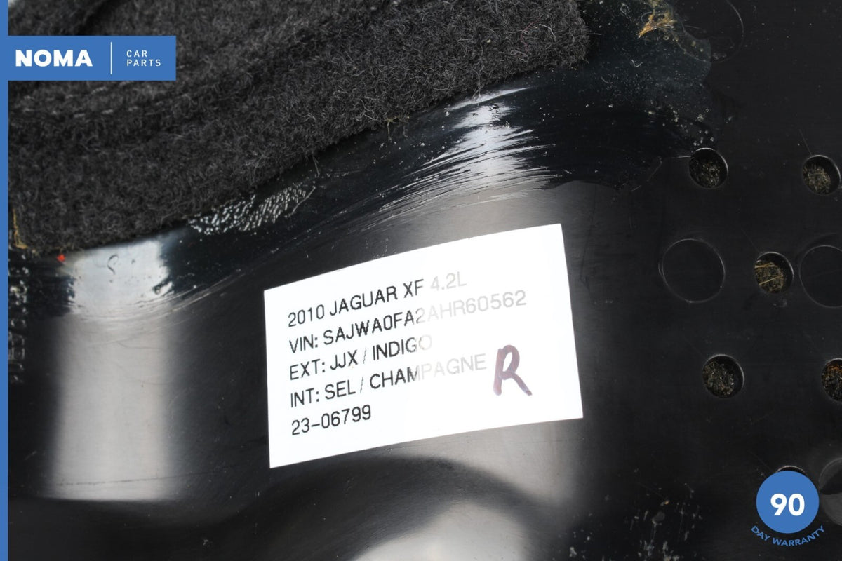 09-15 Jaguar XF XFR X250 Front Right Passenger Side Seat Carpet Trim PVJ OEM - photo 14
