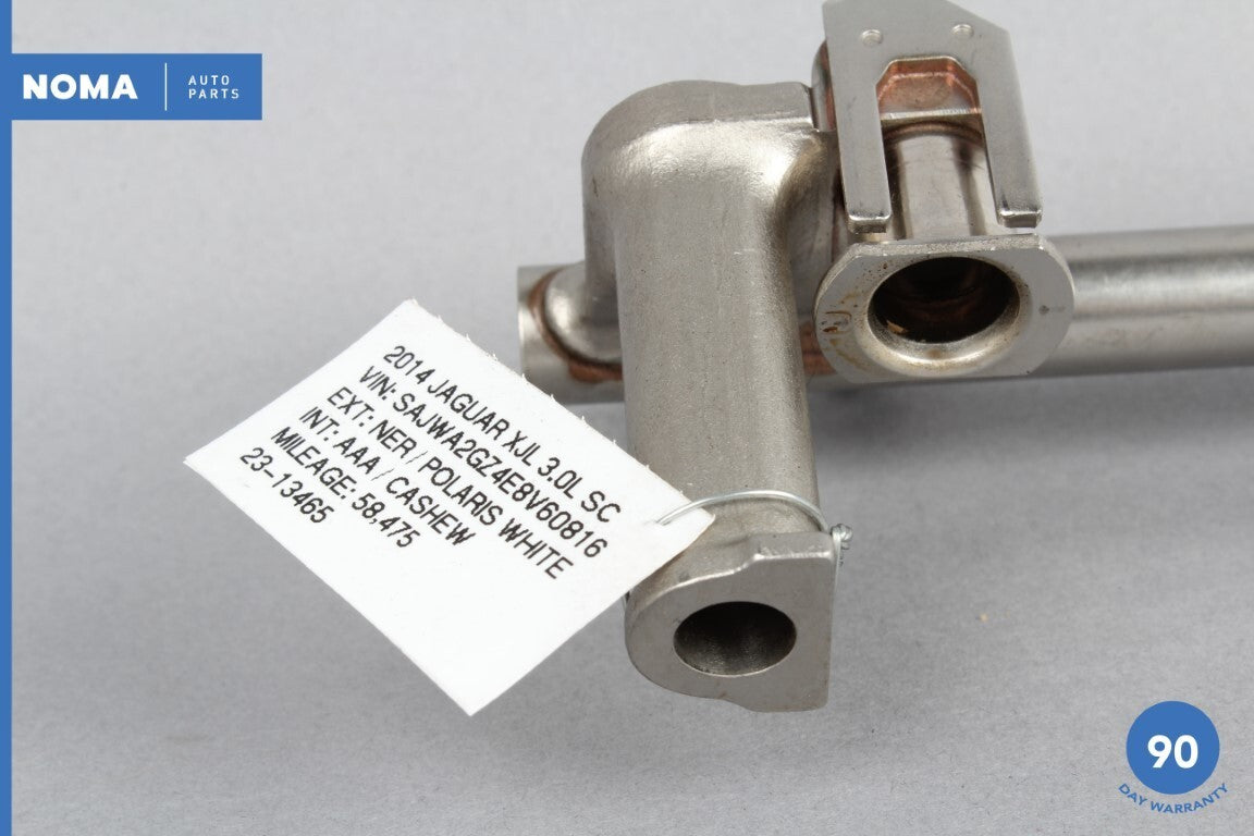 13-19 Jaguar XJ XJL X351 3.0L AJ126 V6 Left Driver Side Fuel Gas Rail Line OEM - photo 10