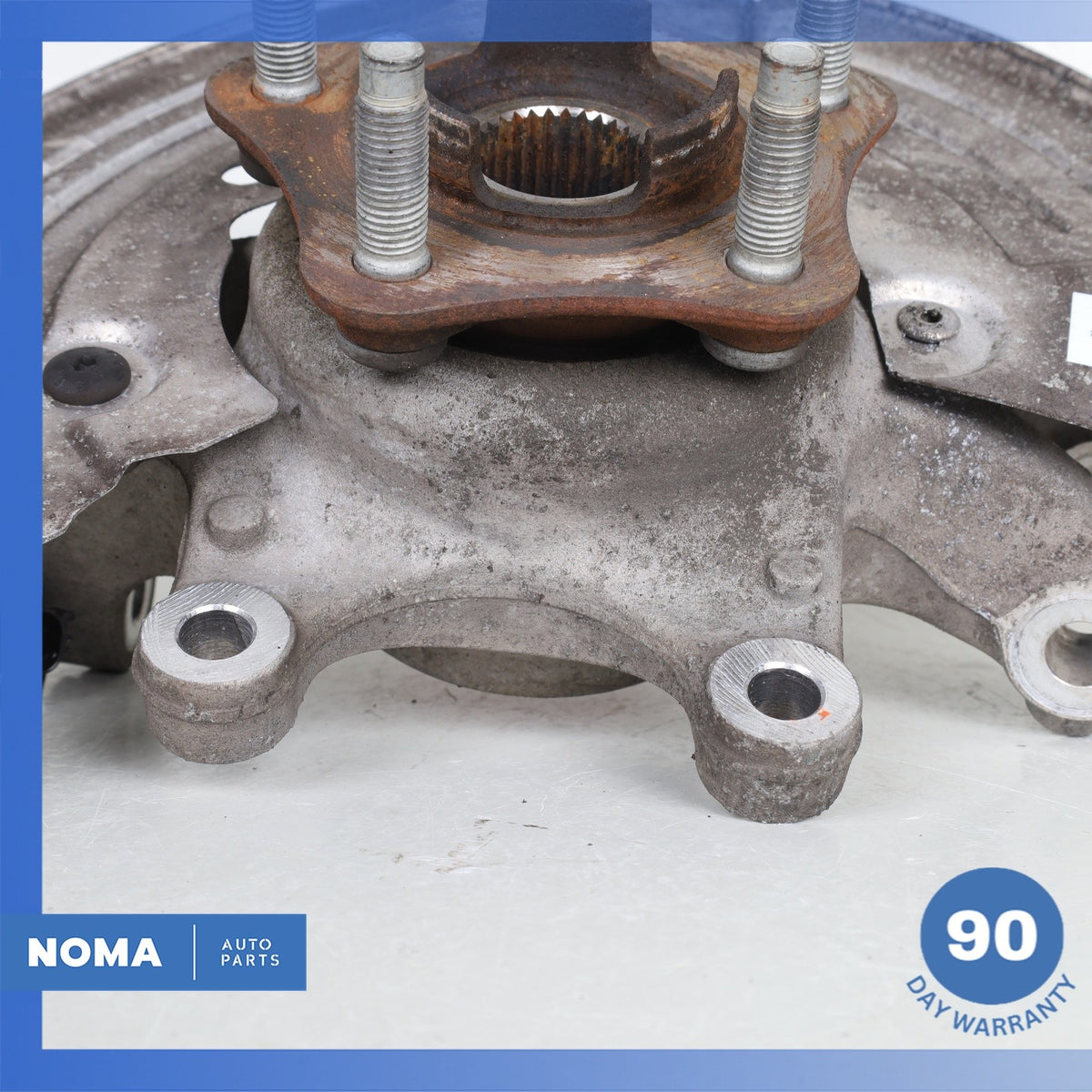 14-20 Jaguar X152 F-Type Rear Left Side Spindle Knuckle Hub w/ Shield OEM 67k - photo 9