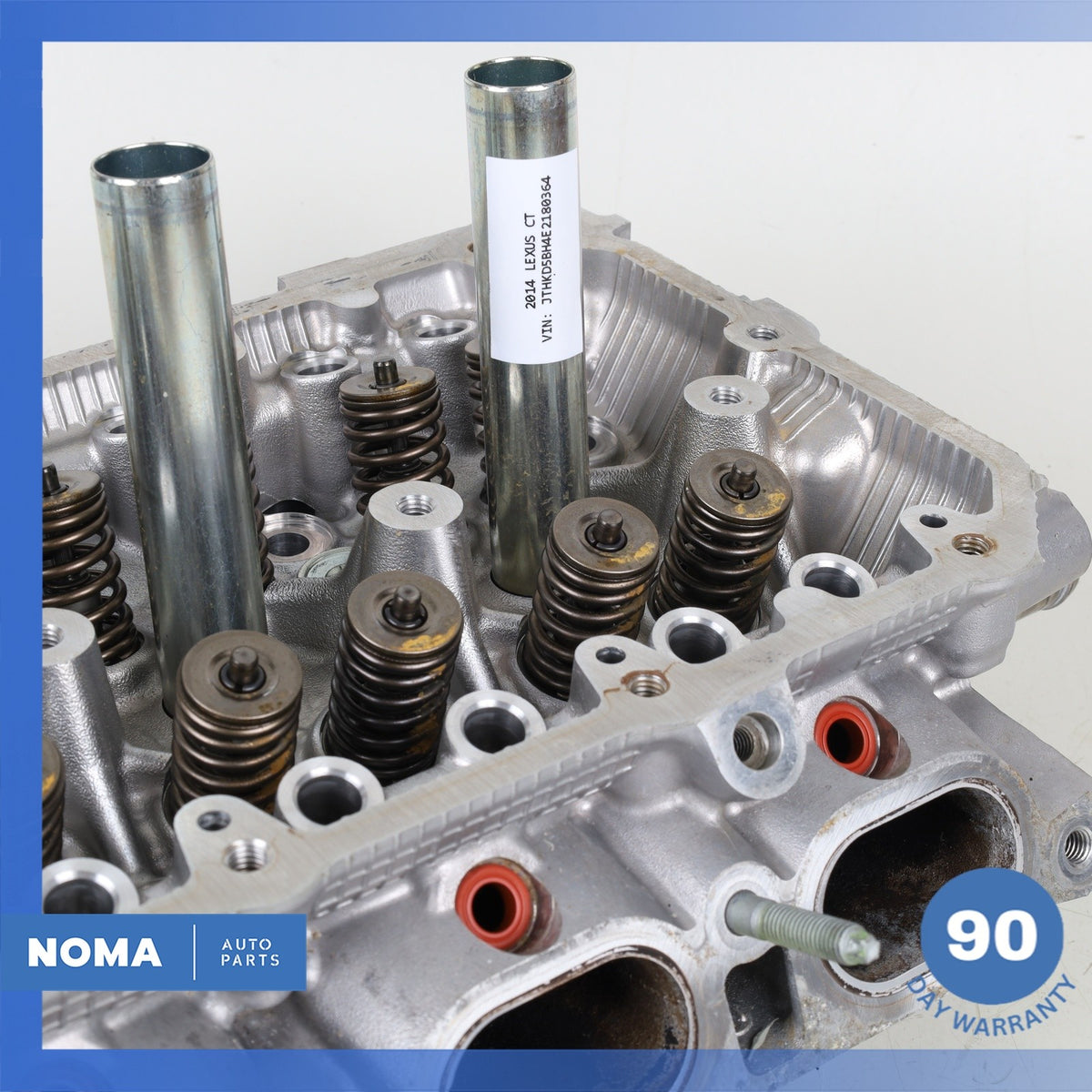11-18 Lexus ZWA10 CT200h Prius 1.8L Hybird Engine Motor Cylinder Head OEM - photo 6
