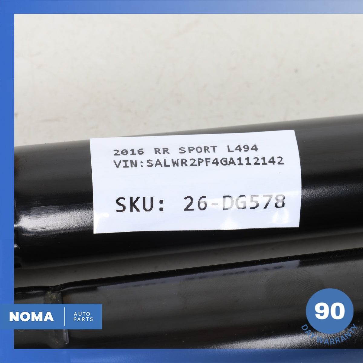 14-22 LR Sport L494 Left & Right Trunk Lid Tailgate Cylinder Strut Set OEM 80k - photo 10