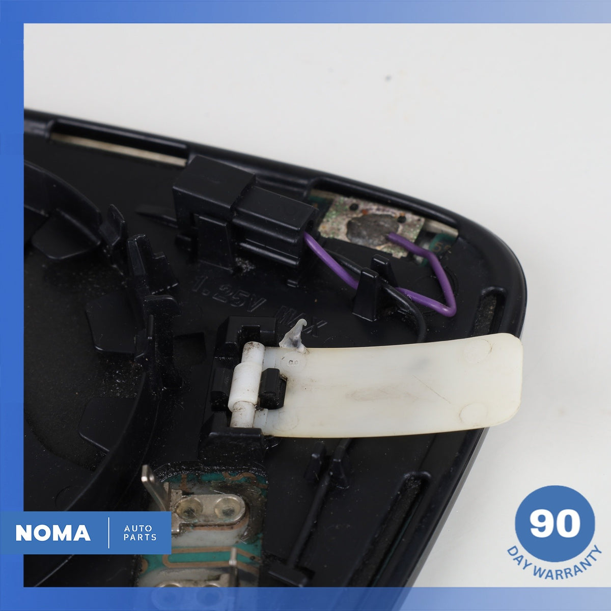 16-19 Jaguar X351 XJ XJR Right Side Rear View Door Mirror Glass C2Z5468 OEM - photo 7