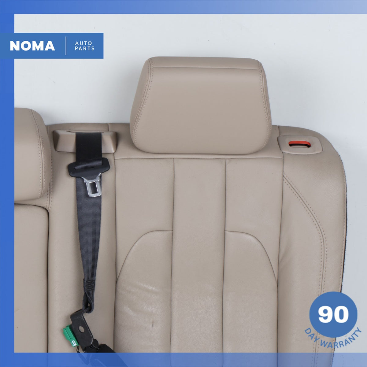 12-15 Range Rover Evoque L538 Rear Left & Right Upper Seat Cushion Set Beige OEM - photo 3