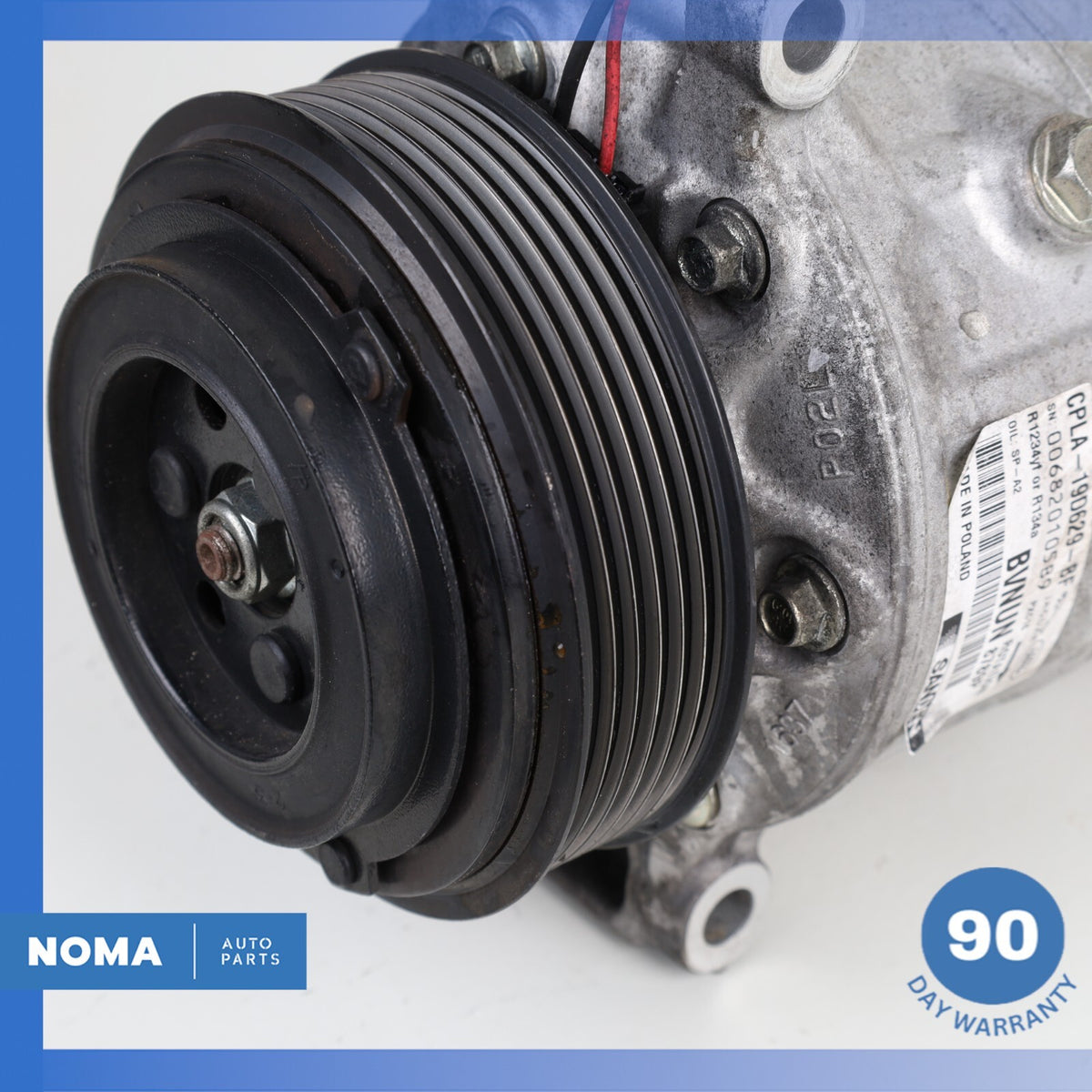 10-23 Jaguar X351 XJ LR4 Range Rover AC Air Conditioning Compressor Clutch OEM - photo 4