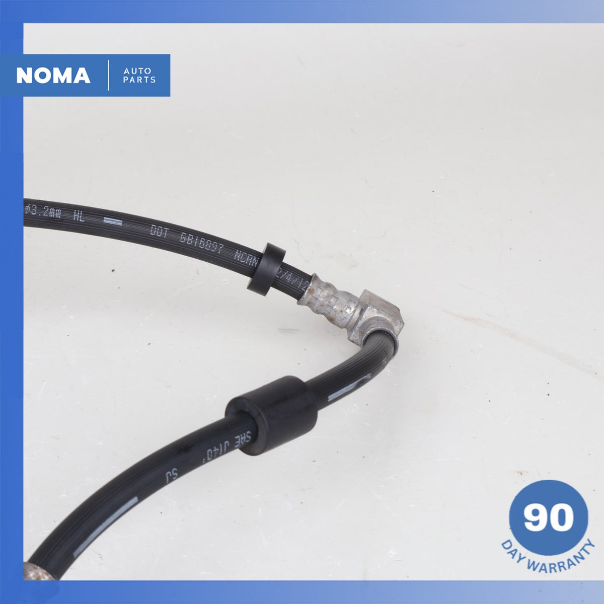 13-17 Range Rover L405 L494 Front Right Passenger Side Brake Hydraulic Hose OEM - photo 3