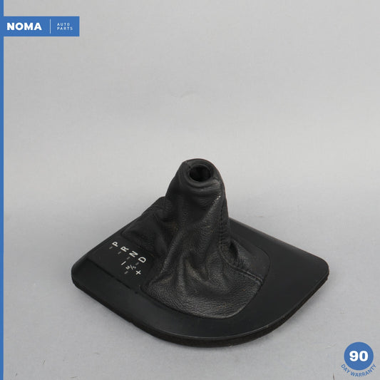 04-10 BMW 530i E60 E61 A/T Steptronic Gearhsift Trim Boot 25167522370 OEM - photo 1