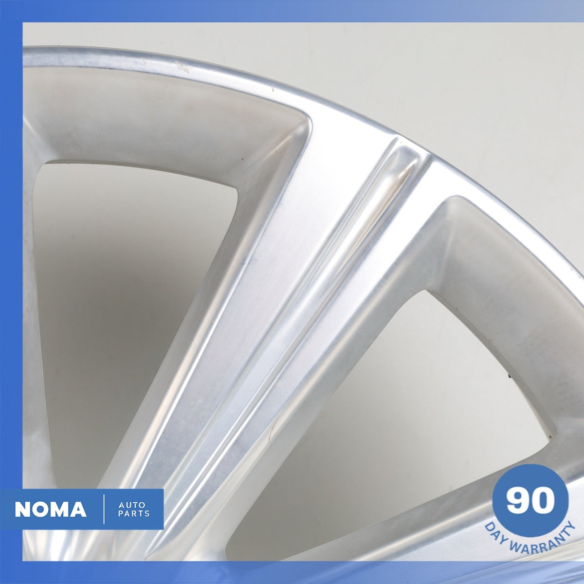 17-24 Jaguar X761 F-Pace Turbine 9 x R22 22" Wheel Rim Chrome OEM - photo 5
