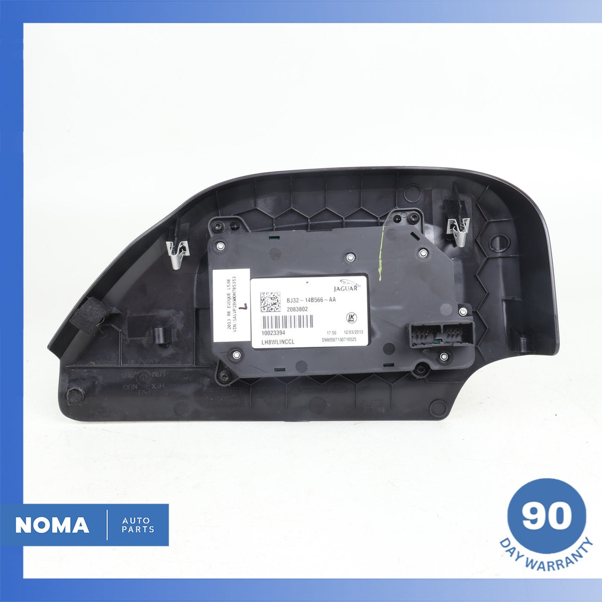 12-19 Range Rover Evoque L538 Front Left Seat Adjustment Switch w/Trim OEM - photo 7