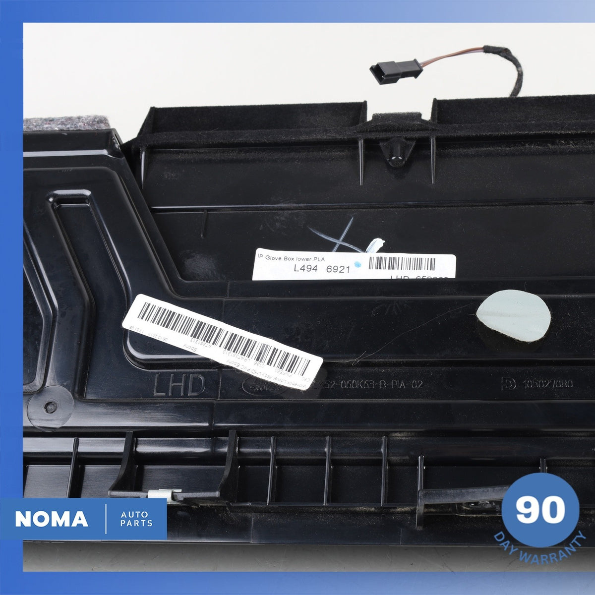 16-22 Range Rover Sport L494 L405 Lower Dashboard Glovebox Compartment Black OEM - photo 16