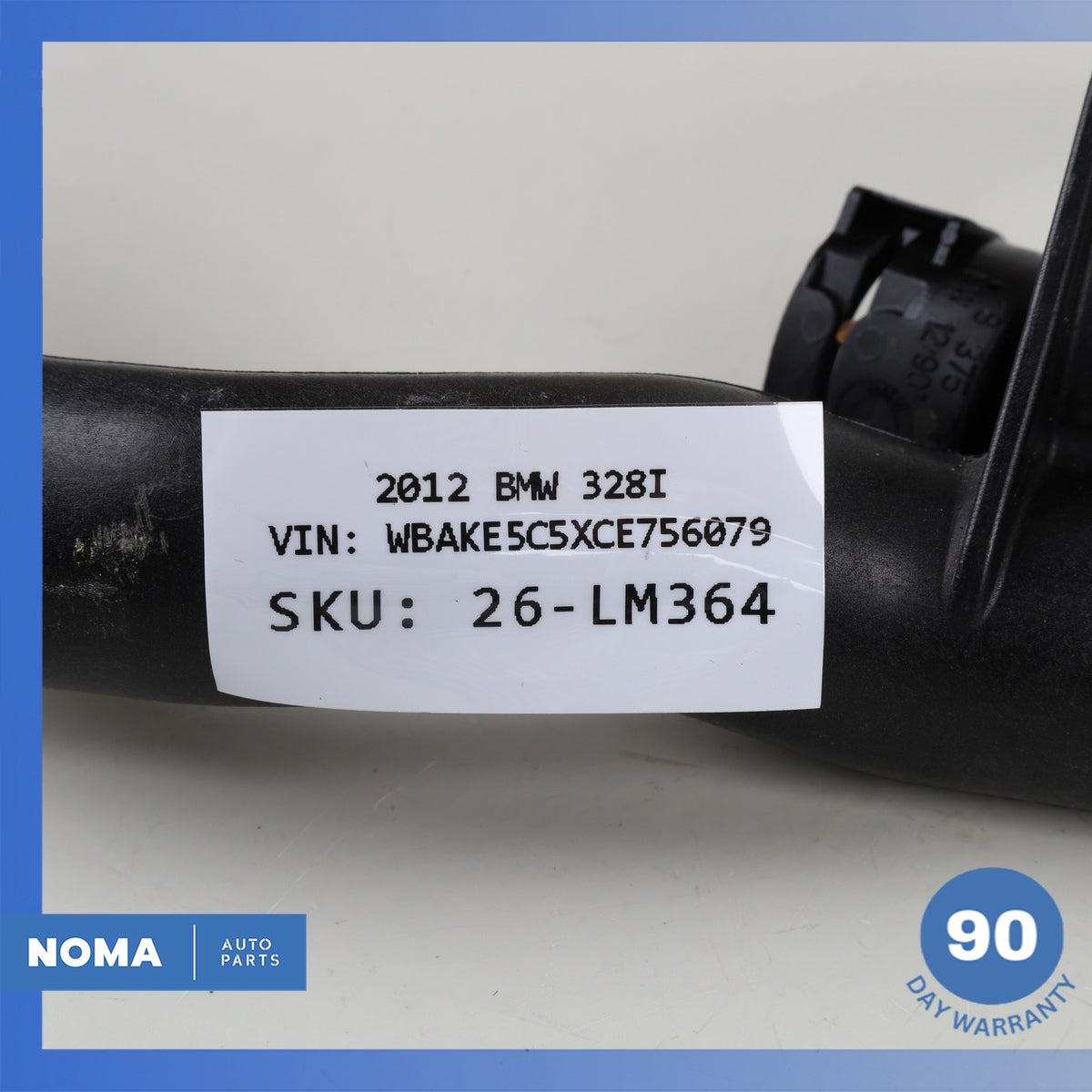 07-13 BMW E92 328i 128i Engine Motor Coolant Hose Pipe OEM 75k - photo 11