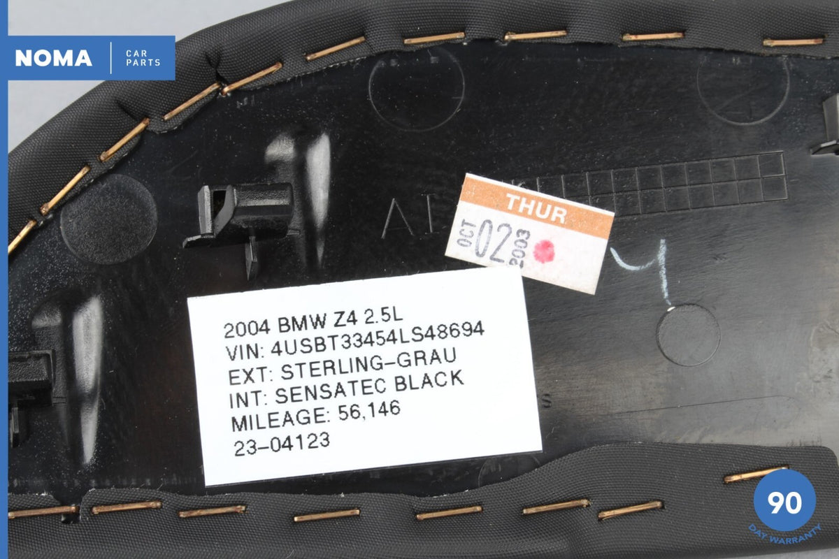 03-08 BMW Z4 E85 E86 Front Right Passenger Side Center Console Knee Pad Trim OEM - photo 11