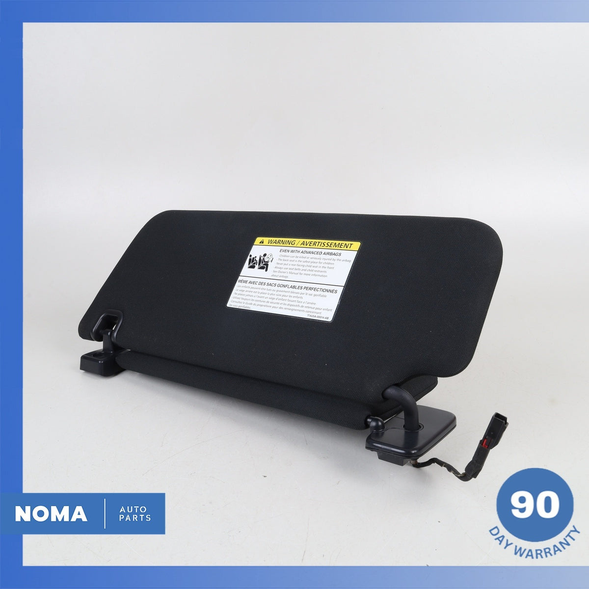 13-22 LR Range Rover Sport L494 Right Side Sunvisor Sun Visor Shade Black OEM - photo 11