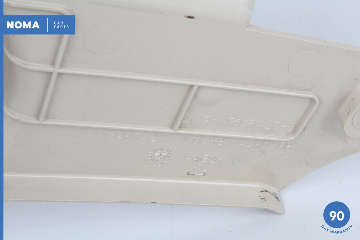 03-05 Jaguar S-Type X202 Front Right Side Seat Valance Cover Panel ADX OEM - photo 11