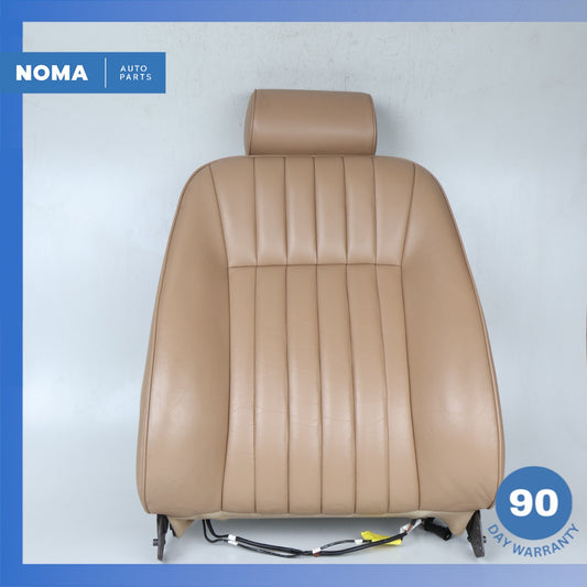 86-92 Jaguar XJ40 XJ6 Front Right Passenger Seat Top Upper Cushion Beige OEM - photo 1