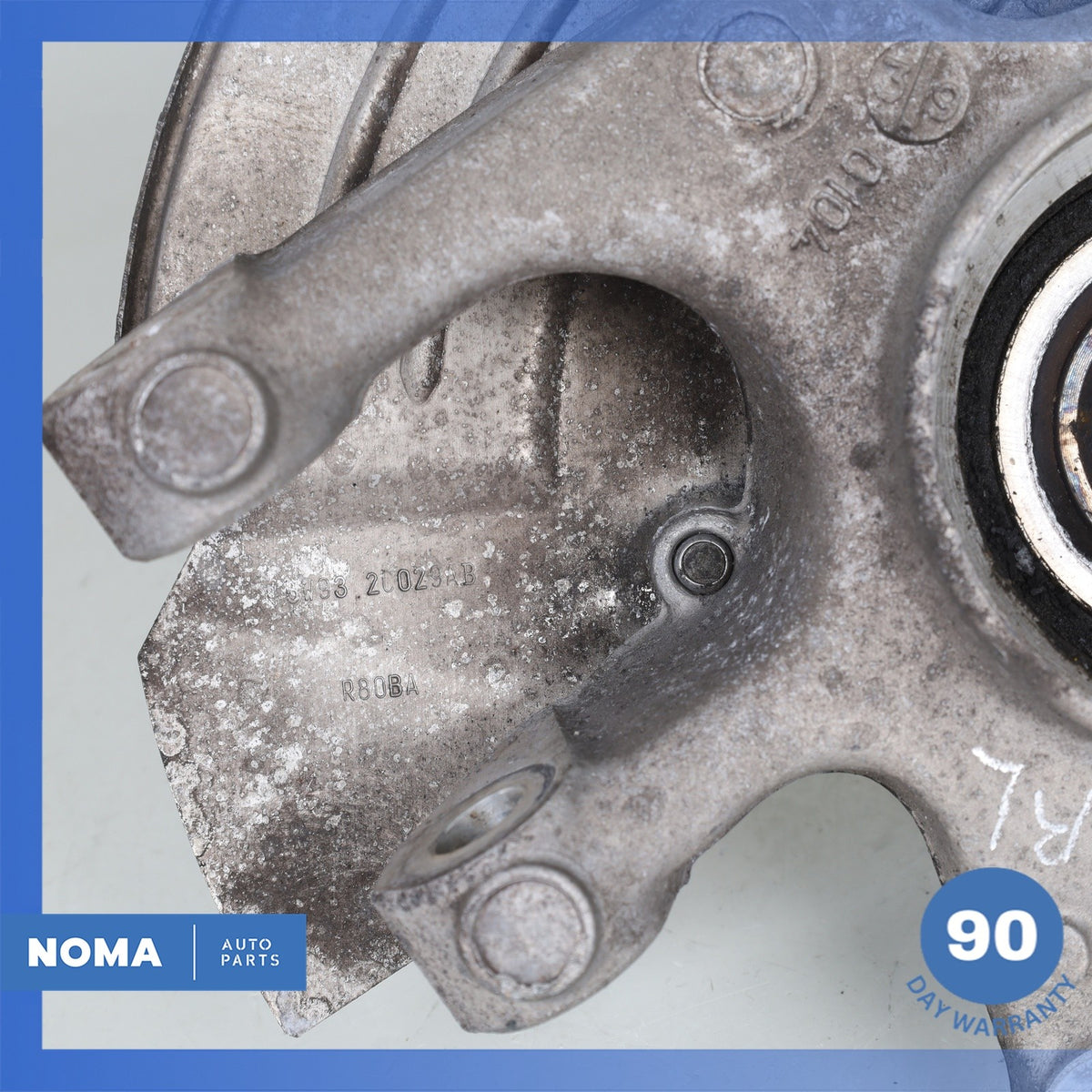 14-20 Jaguar X152 F-Type Rear Left Side Spindle Knuckle Hub w/ Shield OEM 67k - photo 14