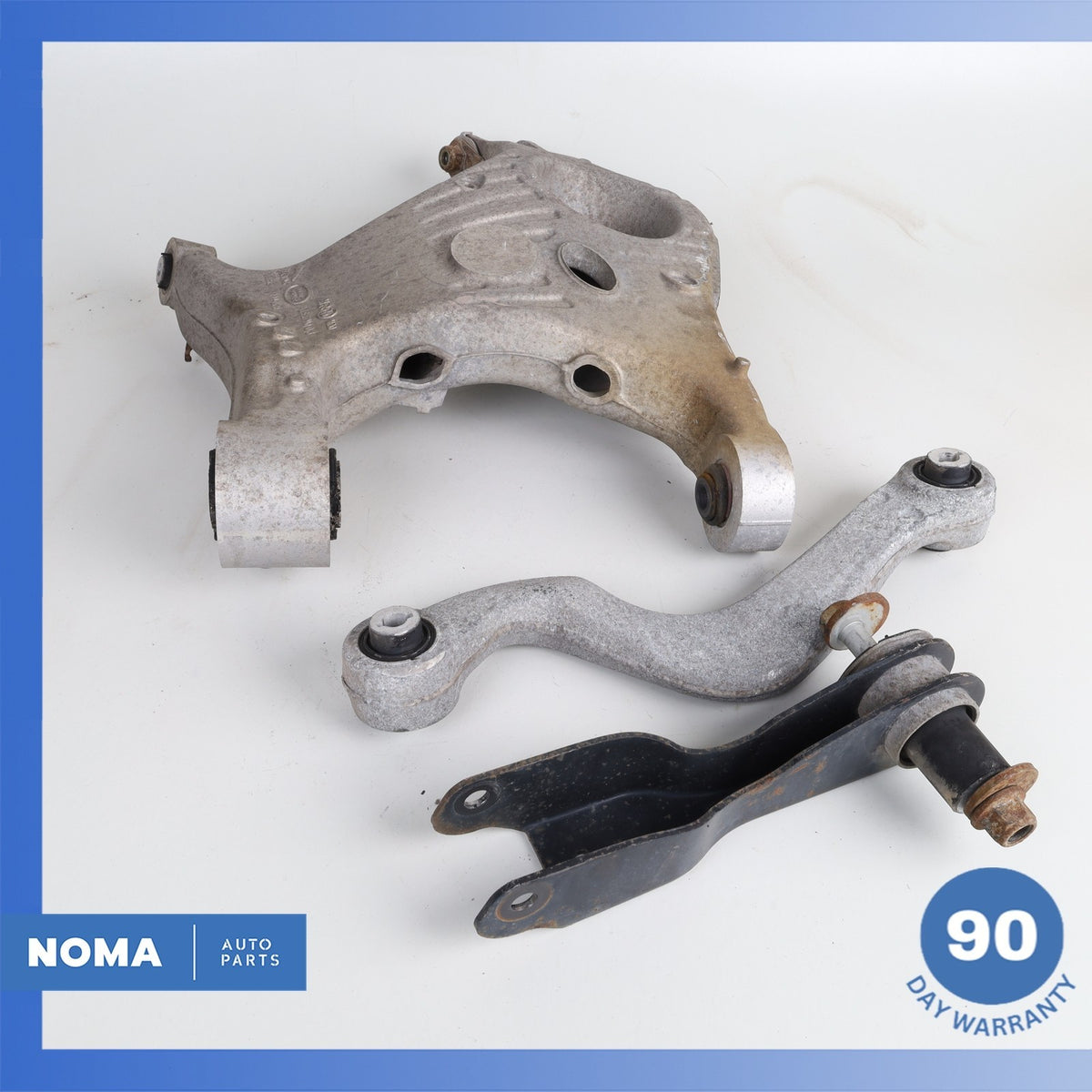 15-23 LR Discovery Sport L550 Rear Left Upper & Lower Control Arm Set OEM 78k - photo 11