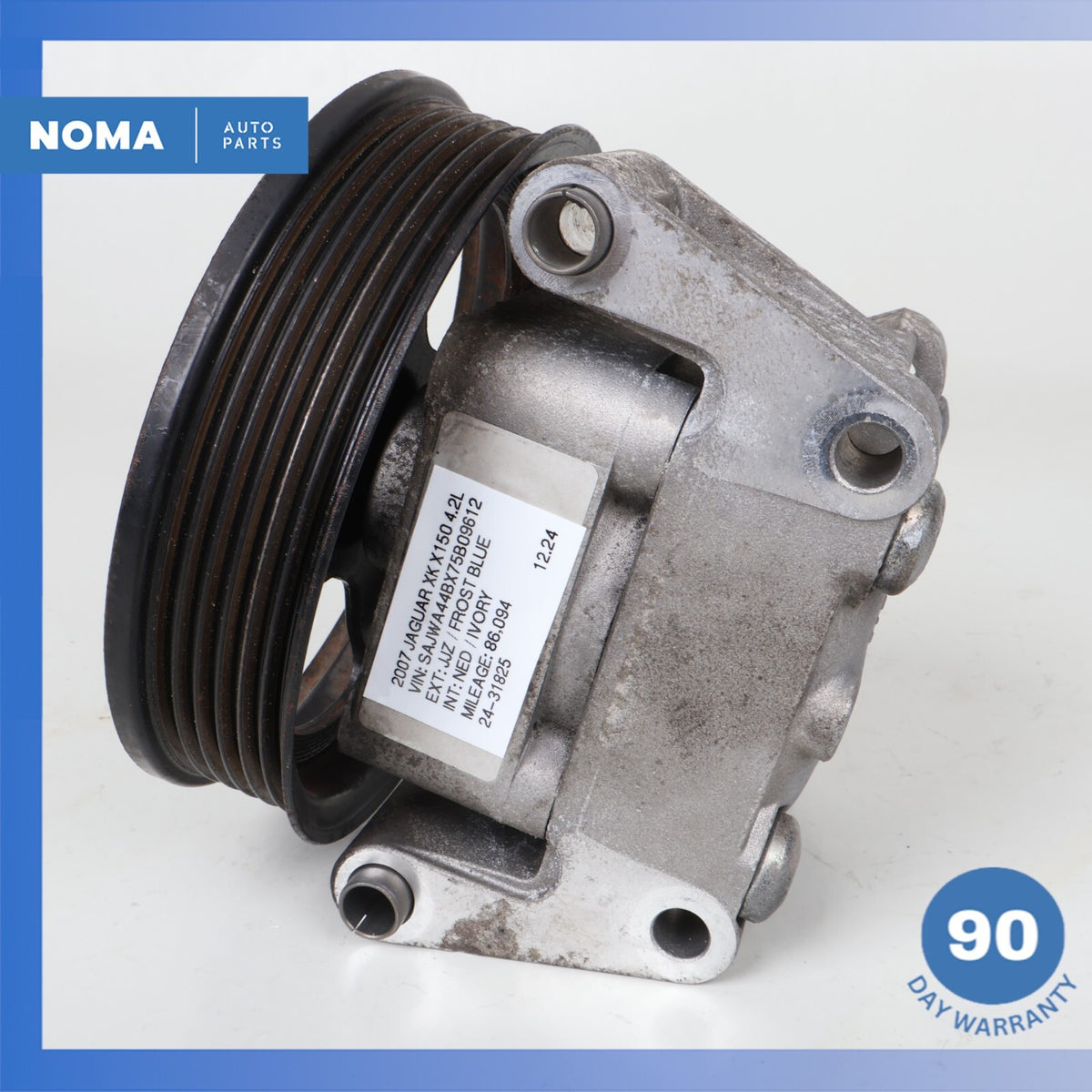 03-10 Jaguar X150 XK XK8 XF XJ8 Power Steering Pump Assembly 2W933A696AD OEM - photo 7