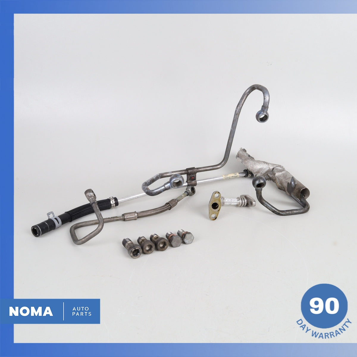 12-17 Range Rover Evoque L538 XE 204PT Turbo Turbocharger Oil Line Set OEM - photo 1