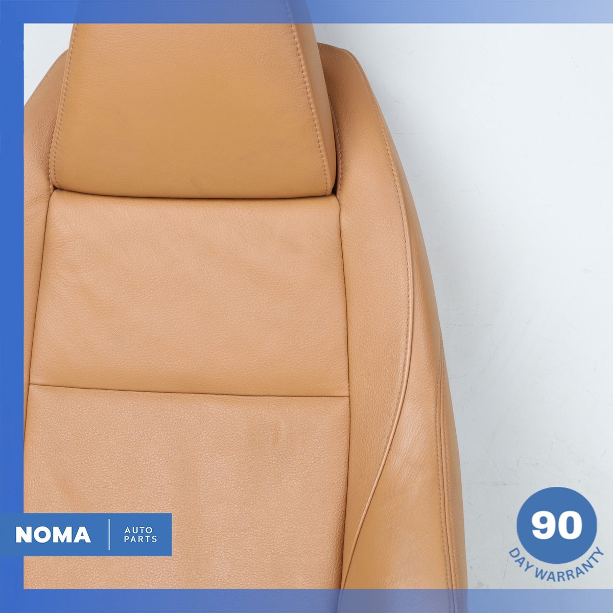 09-16 BMW E89 Z4 Right Passenger Side Sport Upper Top Seat Cushion Brown OEM - photo 3