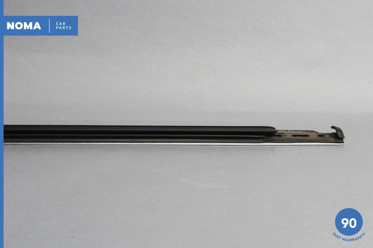 03-08 Jaguar S-Type X206 Rear Left Door Exterior Window Molding Seal Chrome OEM - photo 8