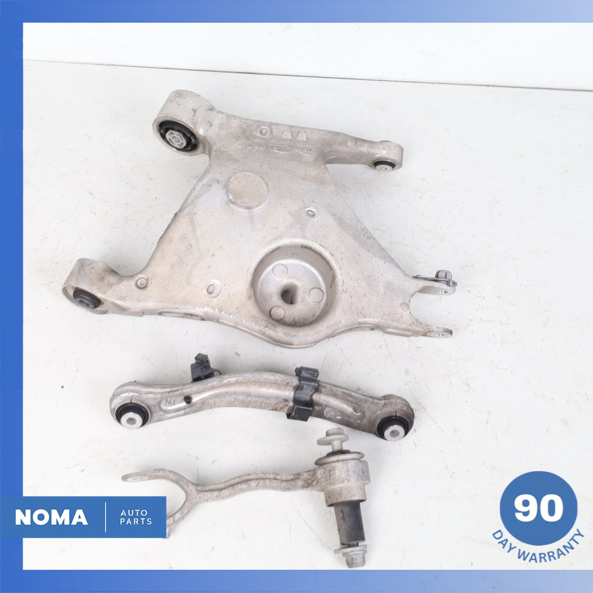 16-24 Jaguar X260 XF XE Rear Left Upper & Lower Control Arm Set T2H2183 OEM - photo 10