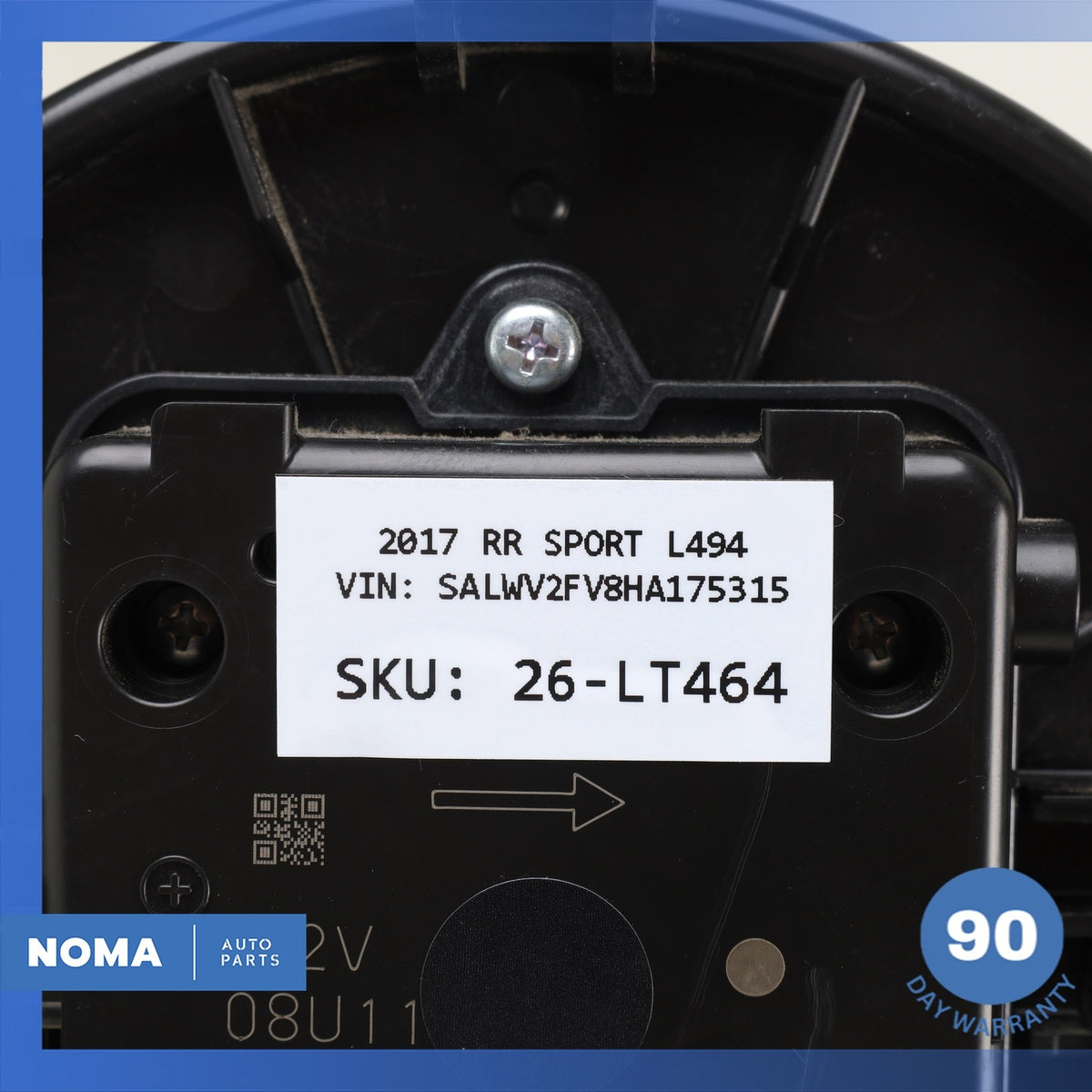 2017 LR Range Rover Sport L494 A/C Air Conditioning Heater Blower Motor OEM - photo 12
