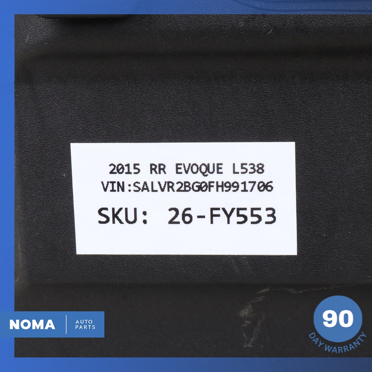 LR Range Rover Evoque L538 Battery Holder Tray Cover Panel BJ3202214A OEM - photo 13