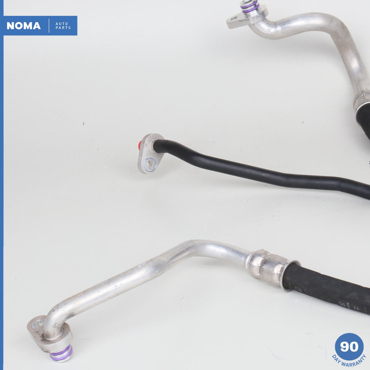16-20 Jaguar XF X260 Air Conditioning AC A/C Heater Line Hose Pipe Set of 3 OEM - photo 4