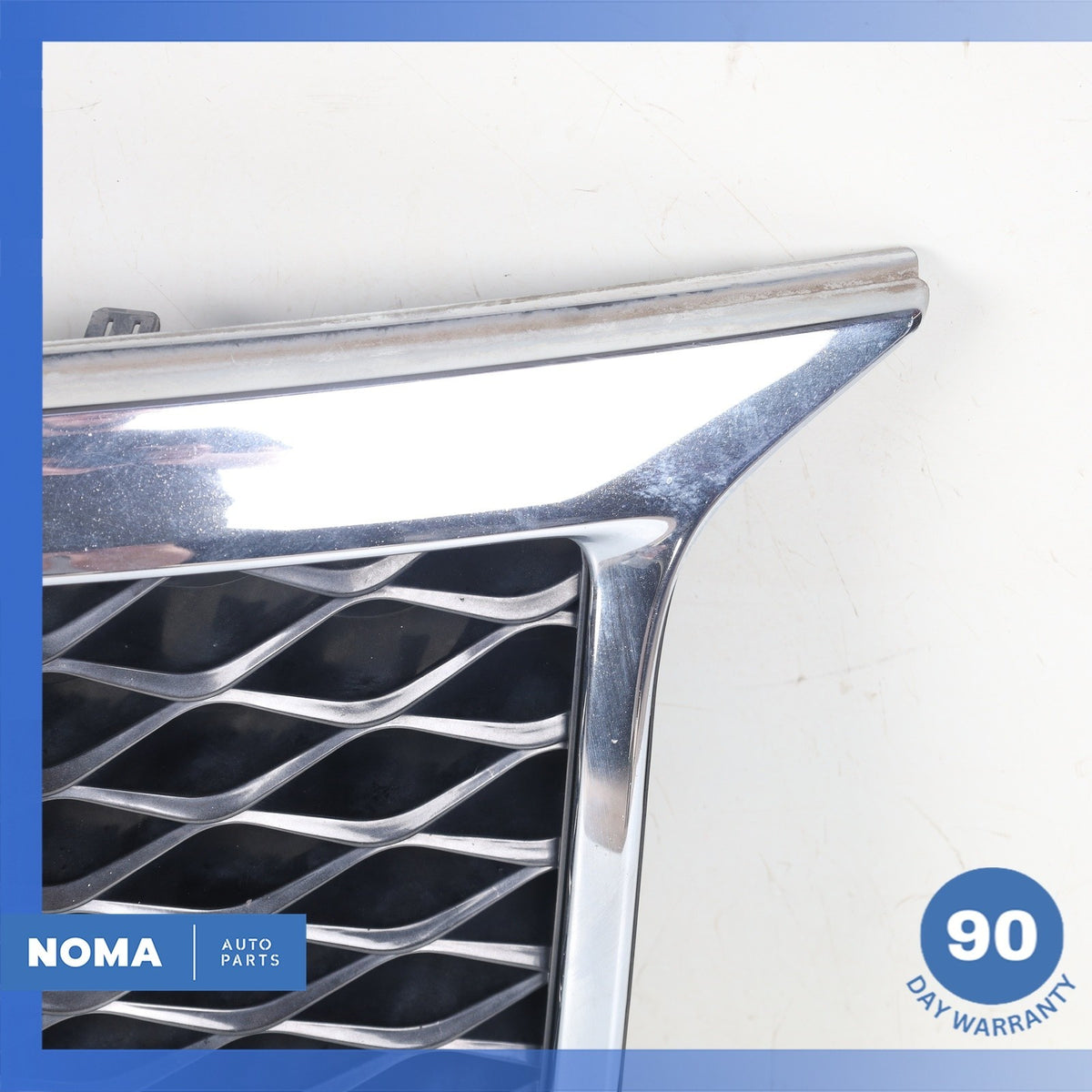 15-17 Infiniti Z62 QX80 Radiator Grille Grill Mesh Chrome 623105ZA0A OEM - photo 2