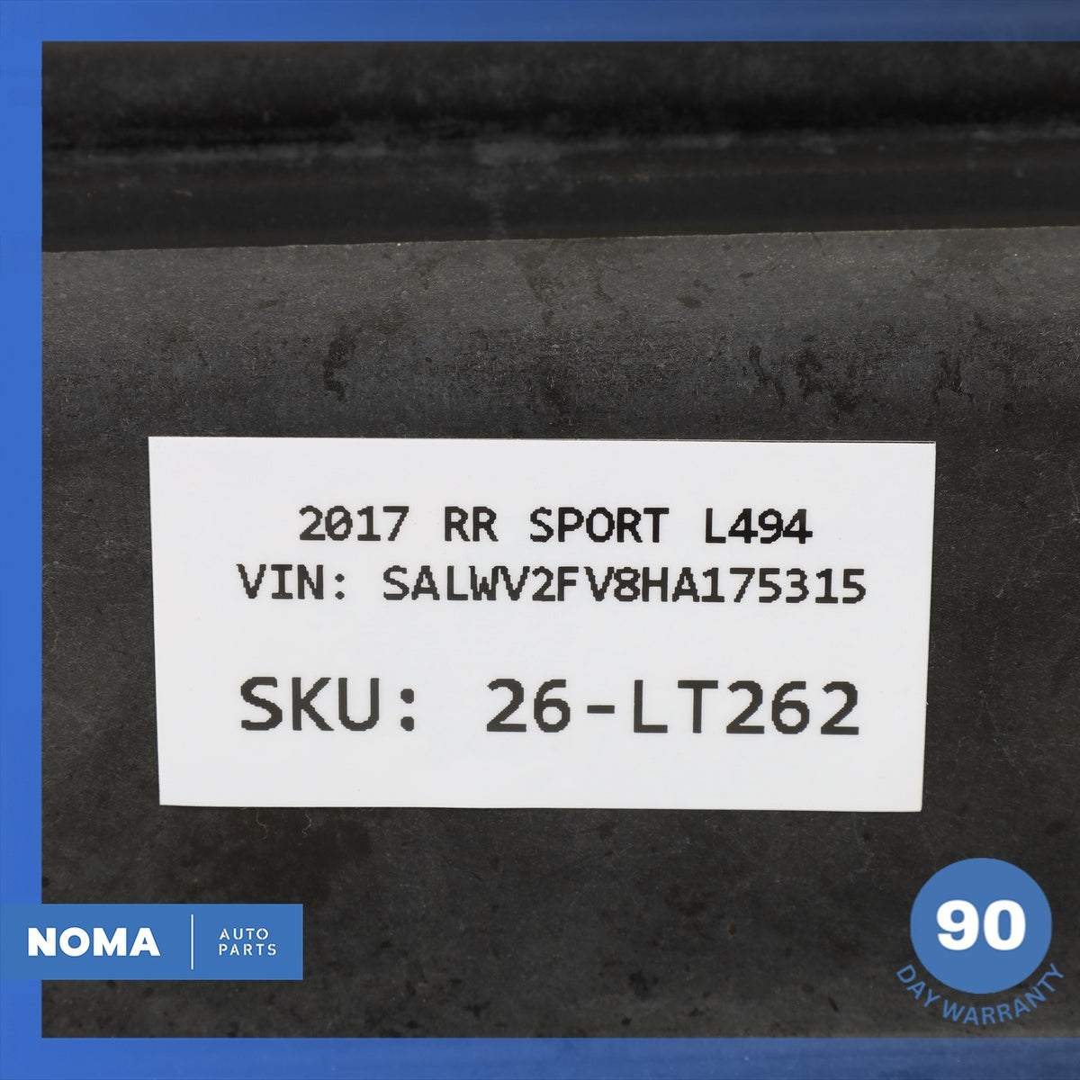 14-22 LR Range Rover Sport L494 Radiator Air Flow Deflector Duct Shutter OEM - photo 13