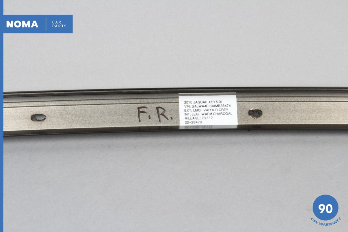 07- 15 Jaguar XK XKR X150 Front Right A Pillar Exterior Molding Weatherstrip OEM - photo 15
